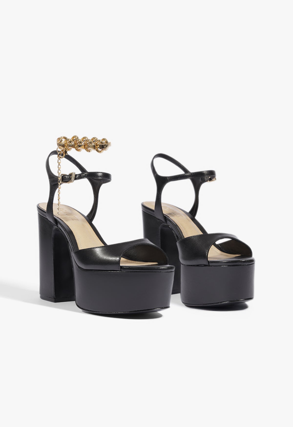 Schutz Lys Leather Sandal