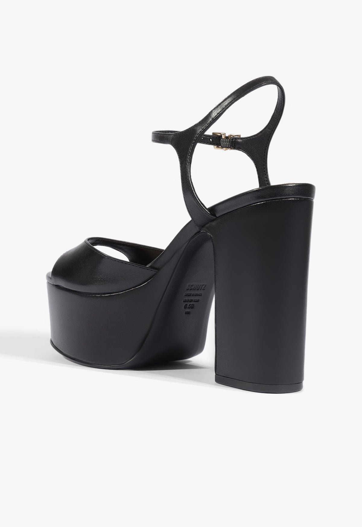 Schutz Lys Leather Sandal