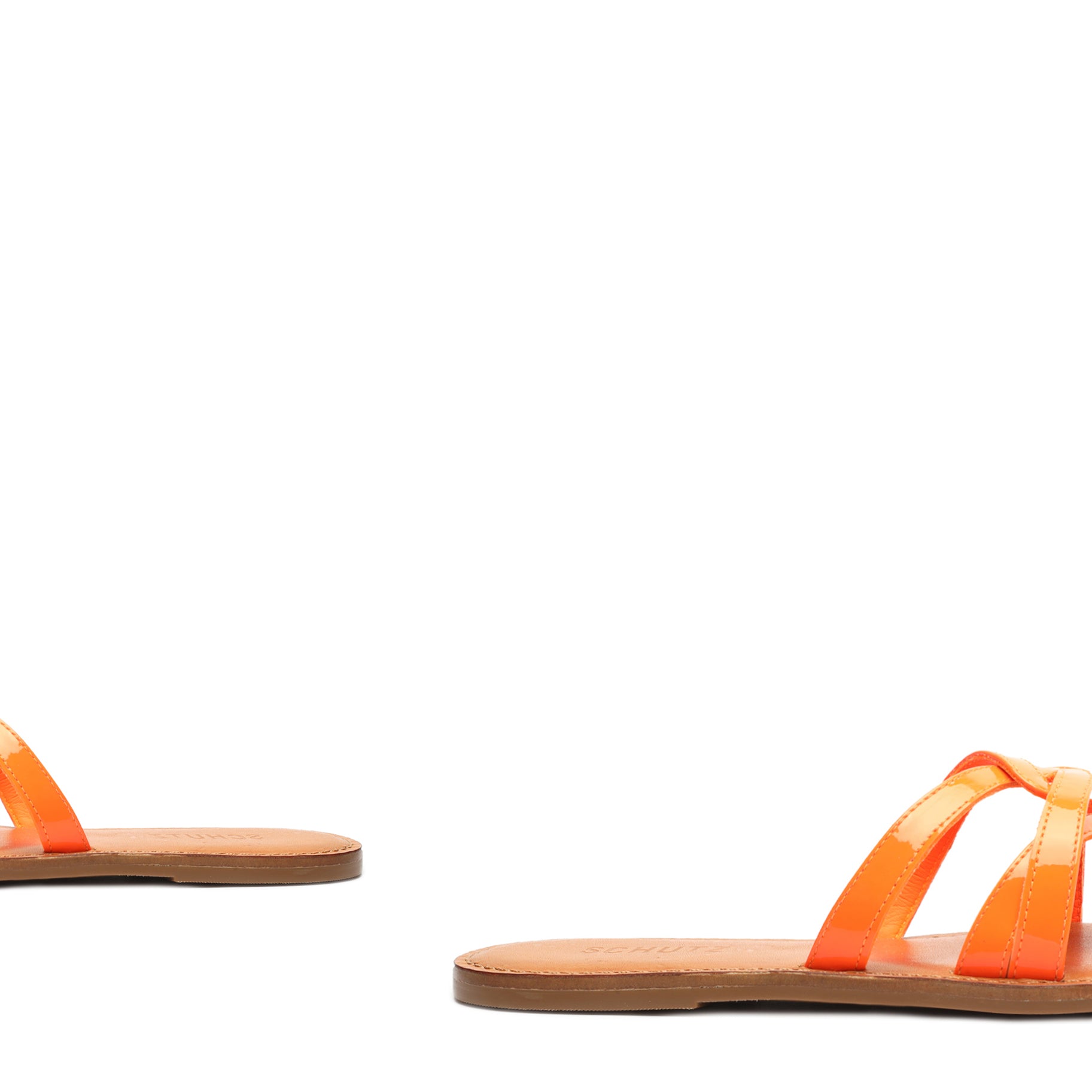 Schutz Lyta Patent Leather Sandal