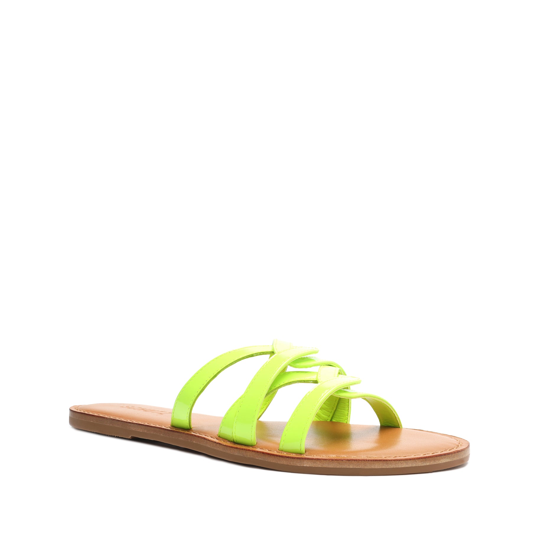 Schutz Lyta Patent Leather Sandal