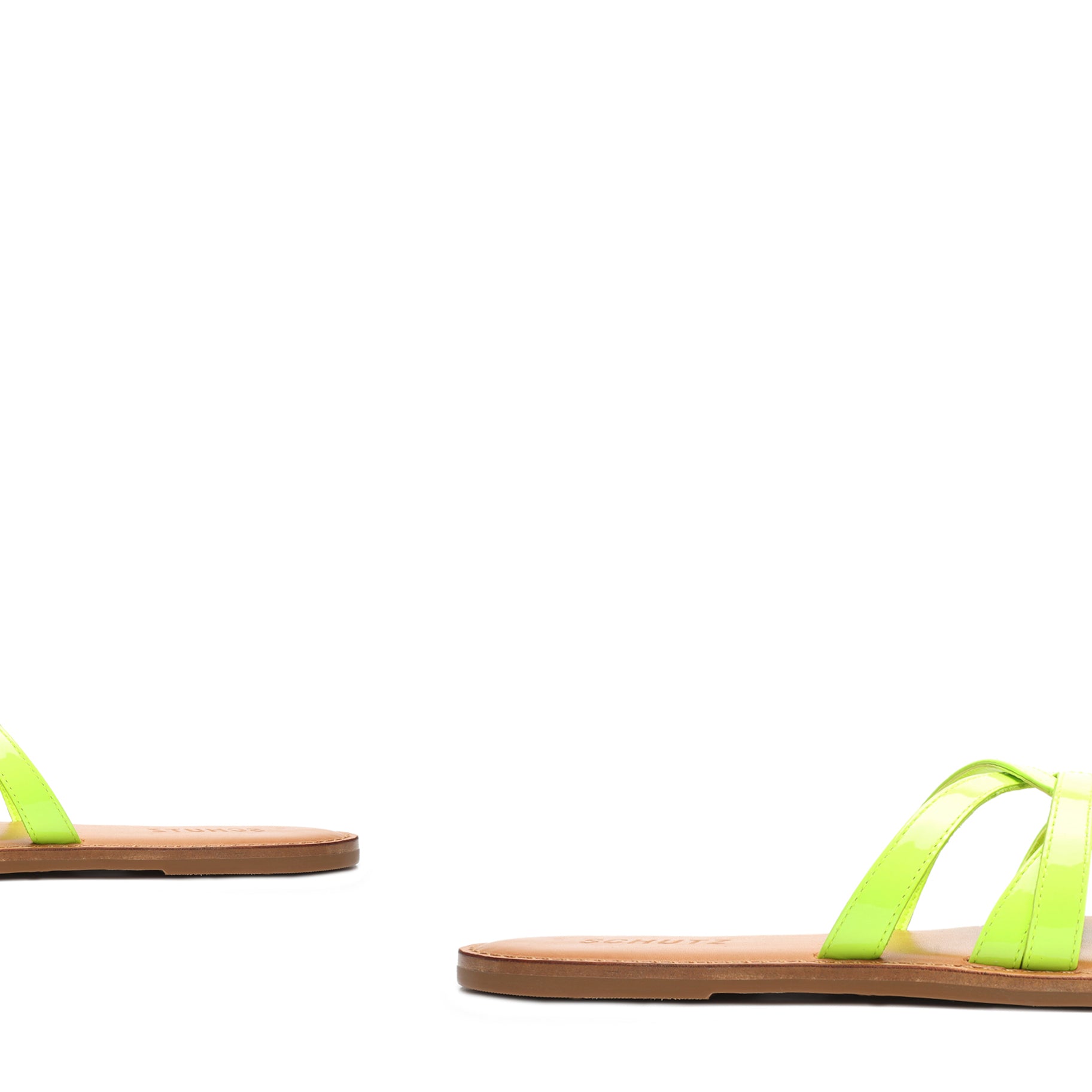 Schutz Lyta Patent Leather Sandal