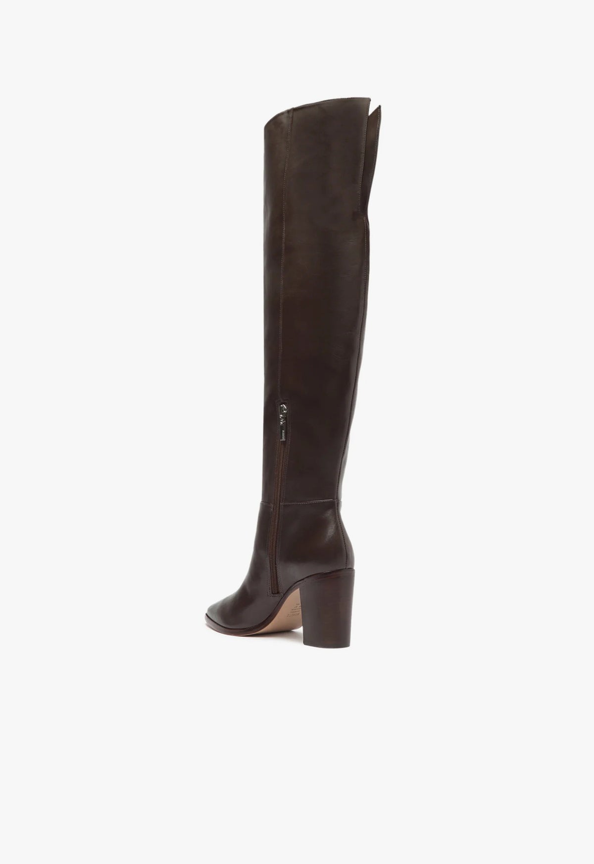 Schutz Magali Block Over The Knee Leather Boot