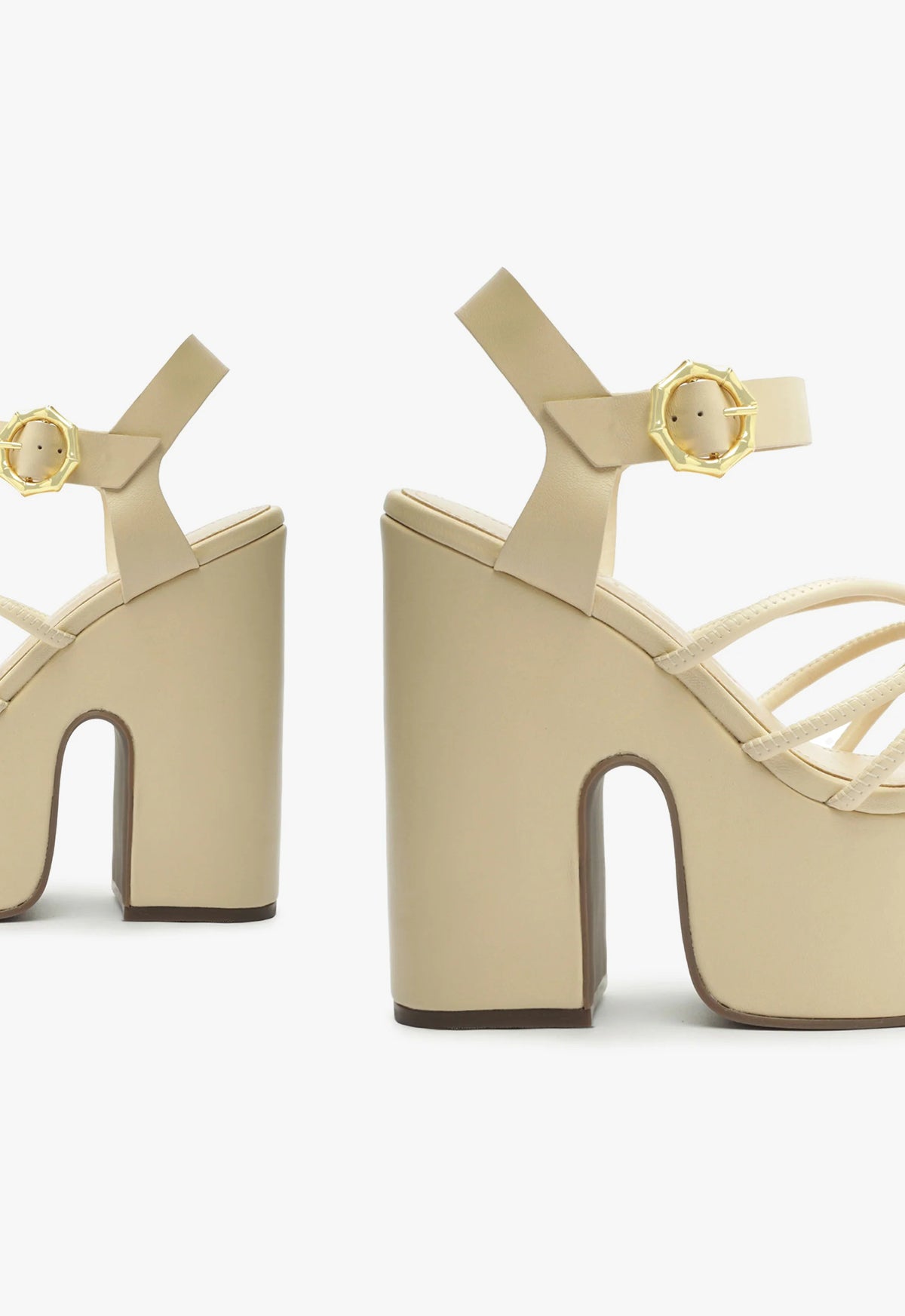 Schutz Mahi Cutout & Nappa Sandal