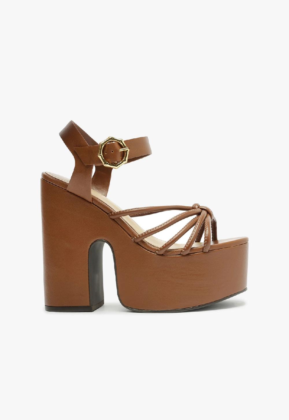 schutz Mahi Cutout & Nappa Sandal