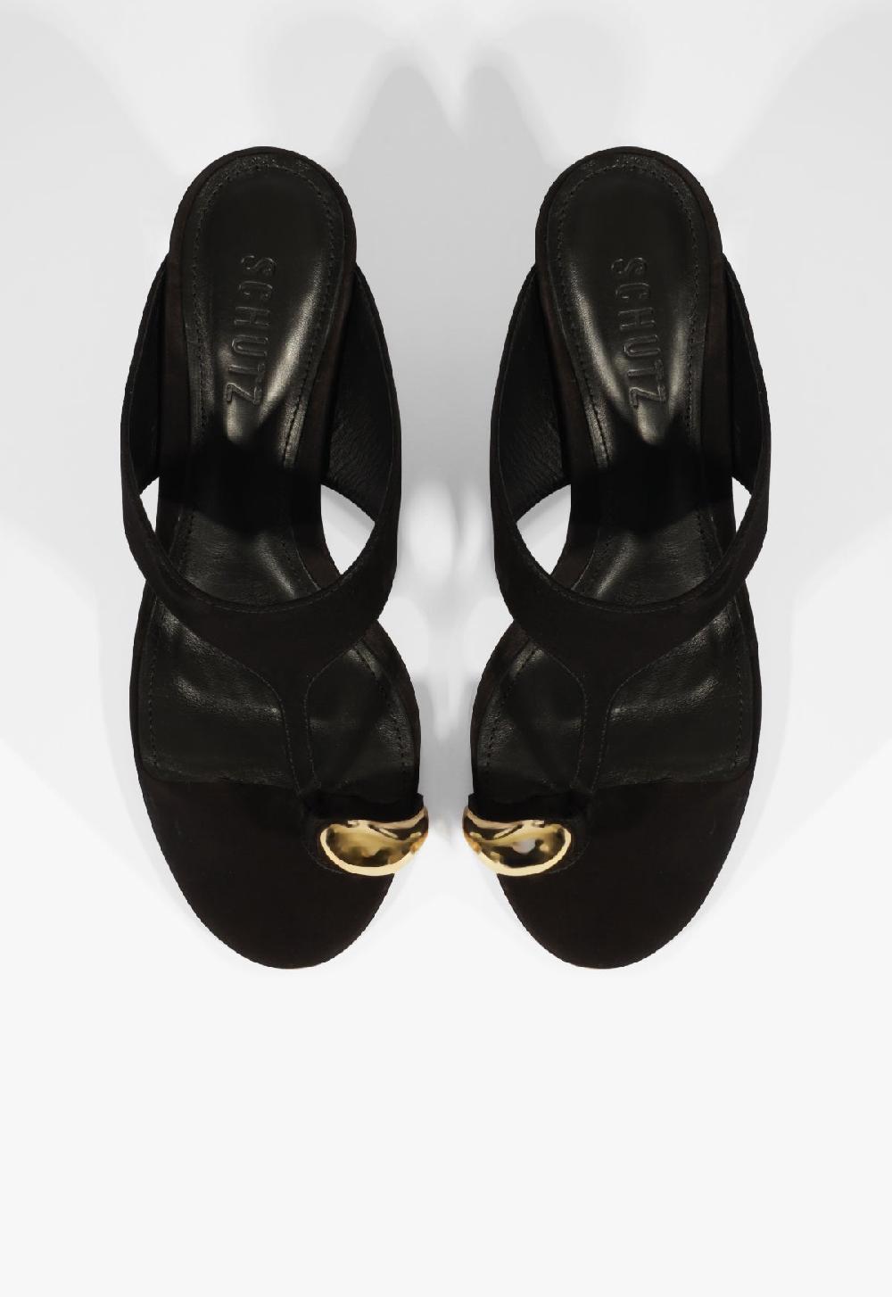 Schutz Maisie Nubuck Sandal