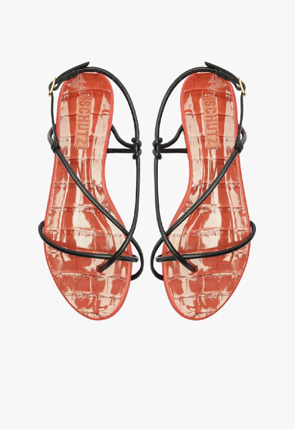 Schutz Malta Flat Sandal