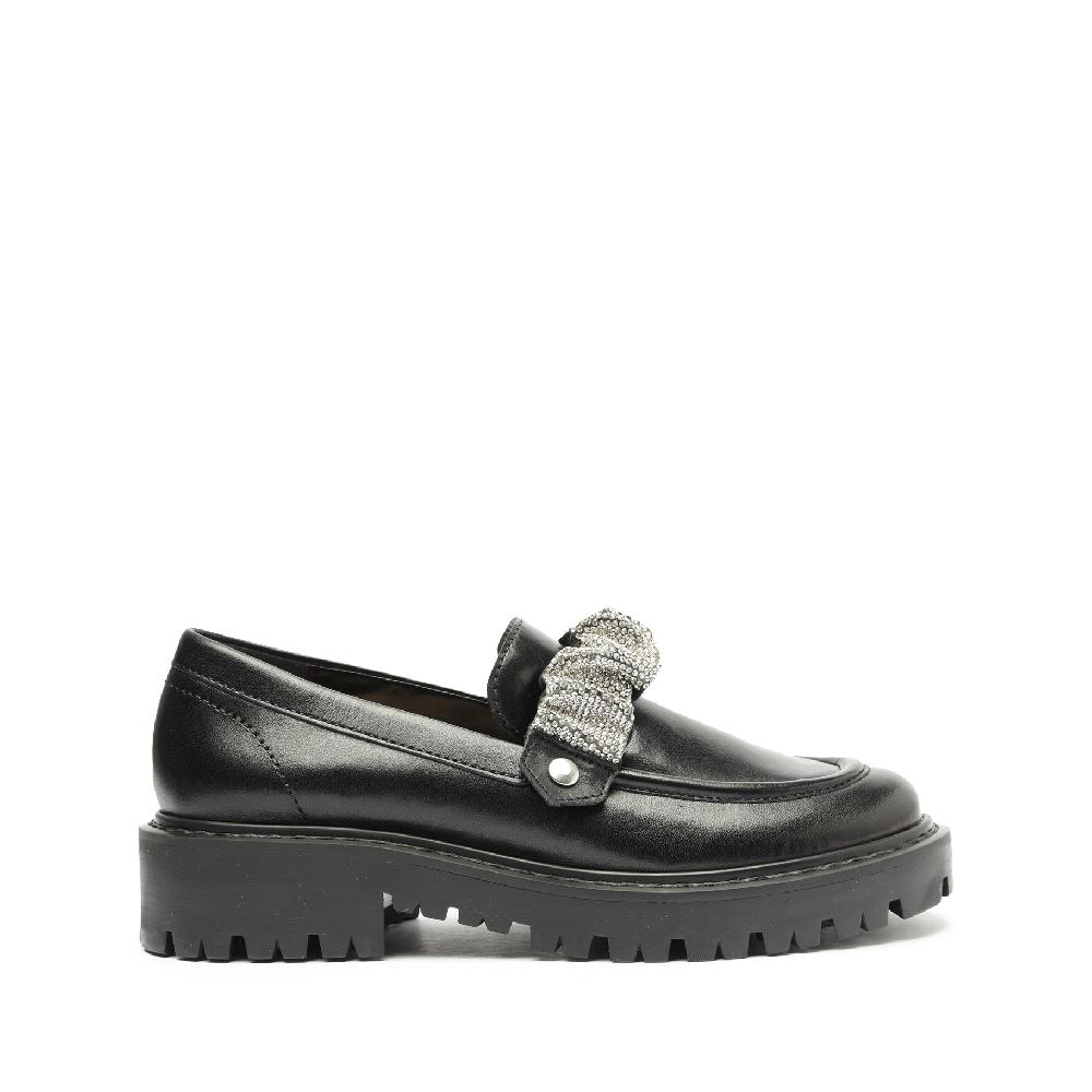 schutz Manny Leather Flat