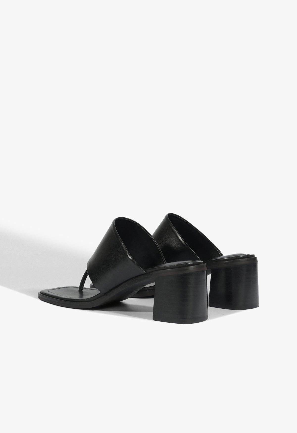 Schutz Martha Block Leather Sandal