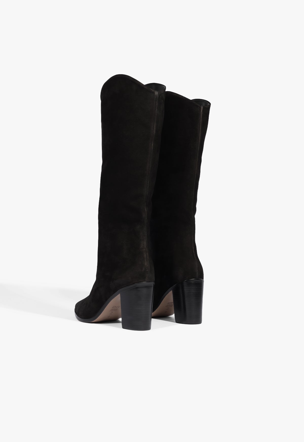 Schutz Maryana Block Suede Boot