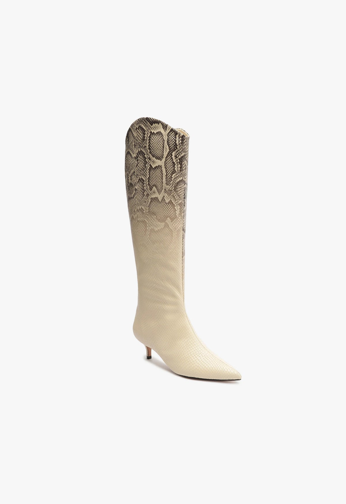Schutz Maryana Lo Snake Faded Boot