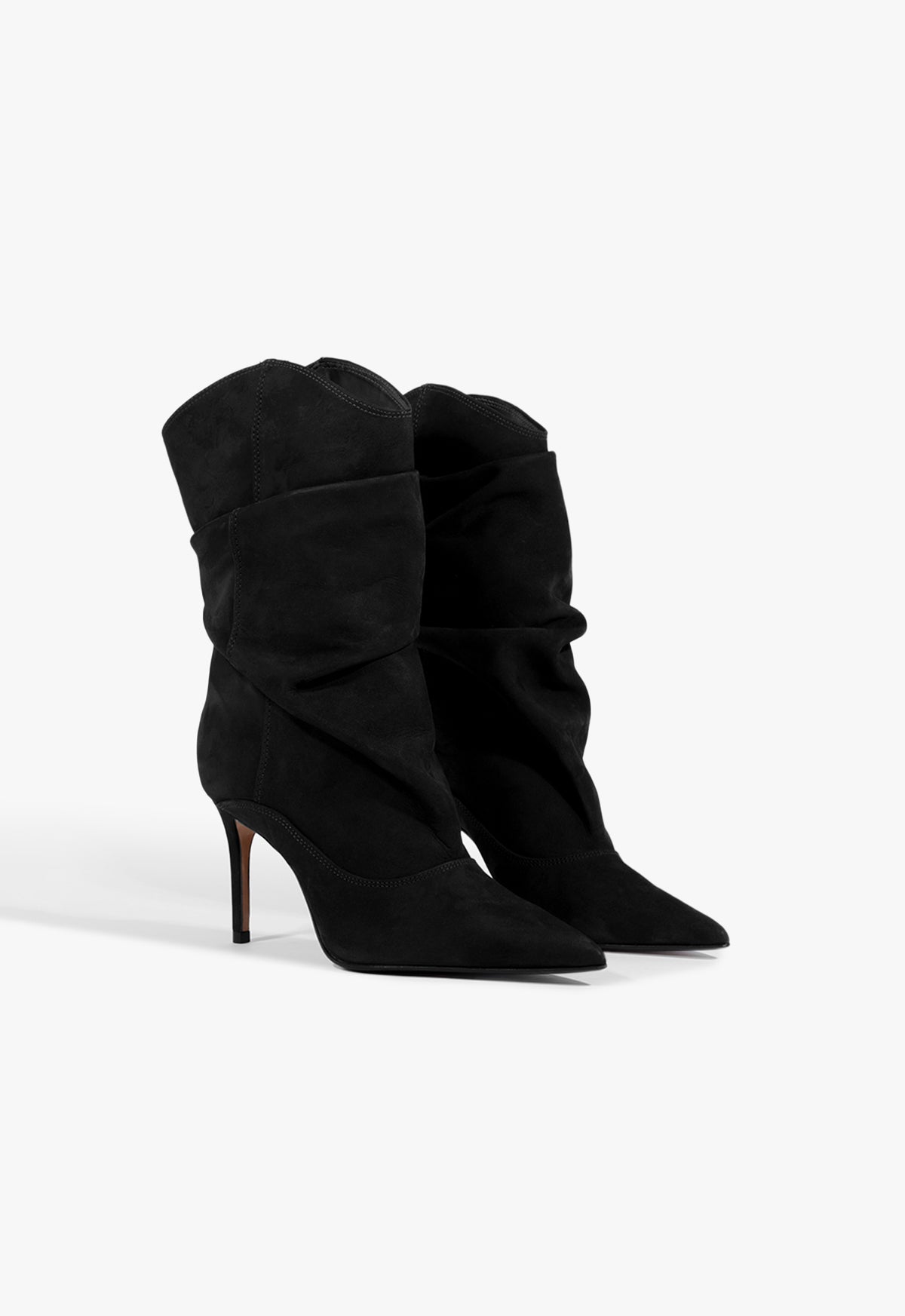 Schutz Maryana Slouch Nubuck Bootie