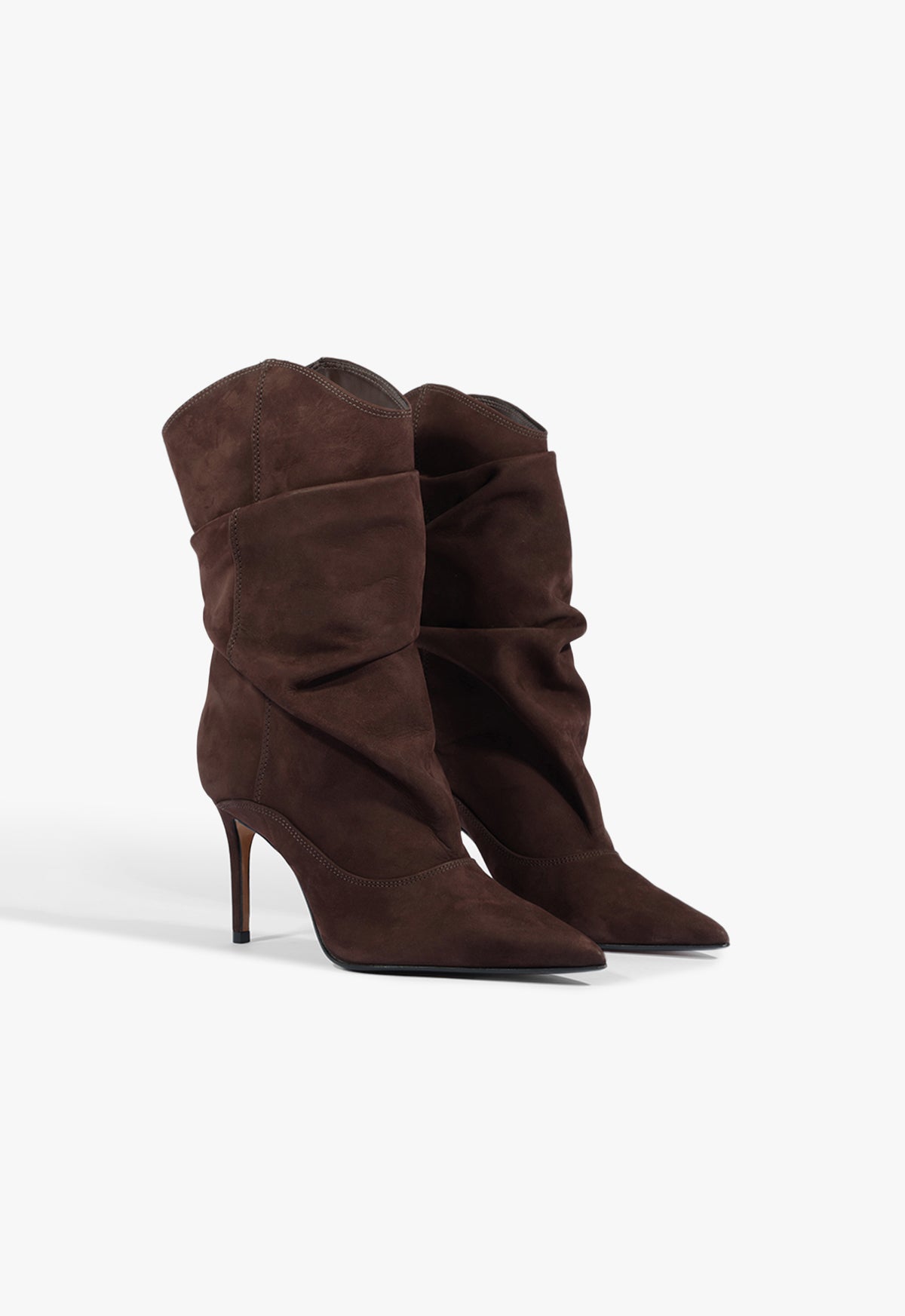 Schutz Maryana Slouch Nubuck Bootie