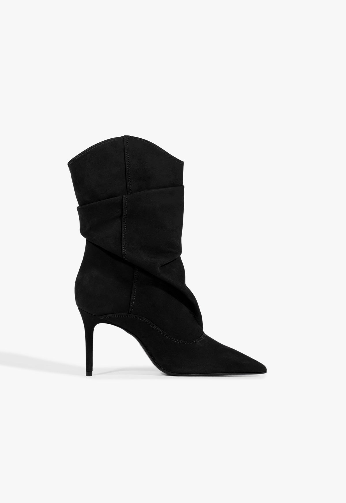 schutz Maryana Slouch Nubuck Bootie