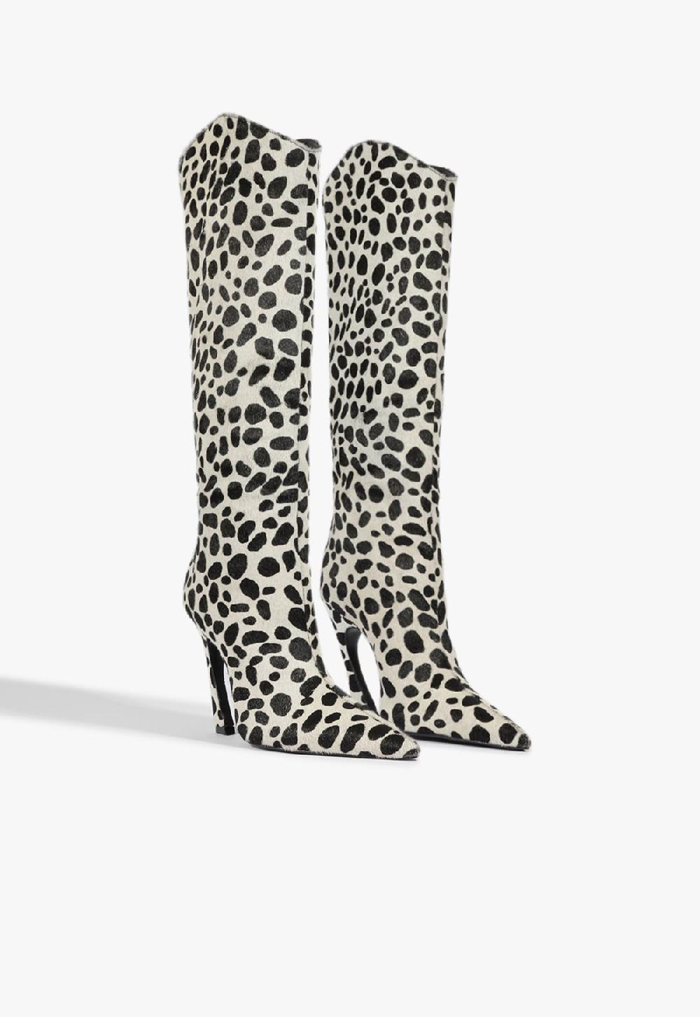 Schutz Maryann Up Curve Calf Hair Boot