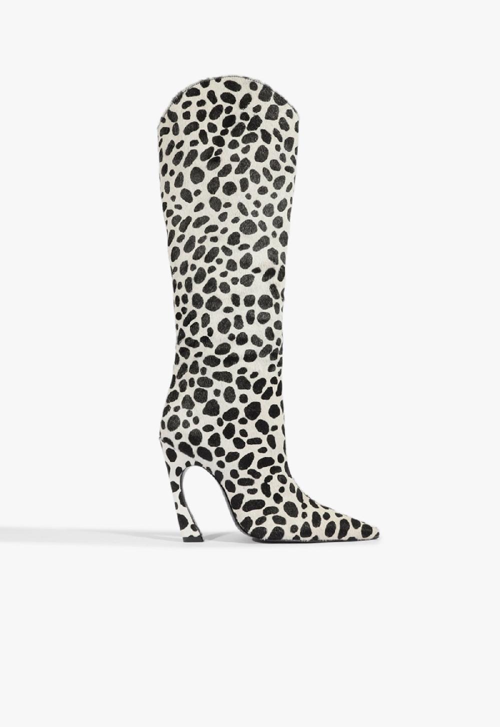 schutz Maryann Up Curve Calf Hair Boot