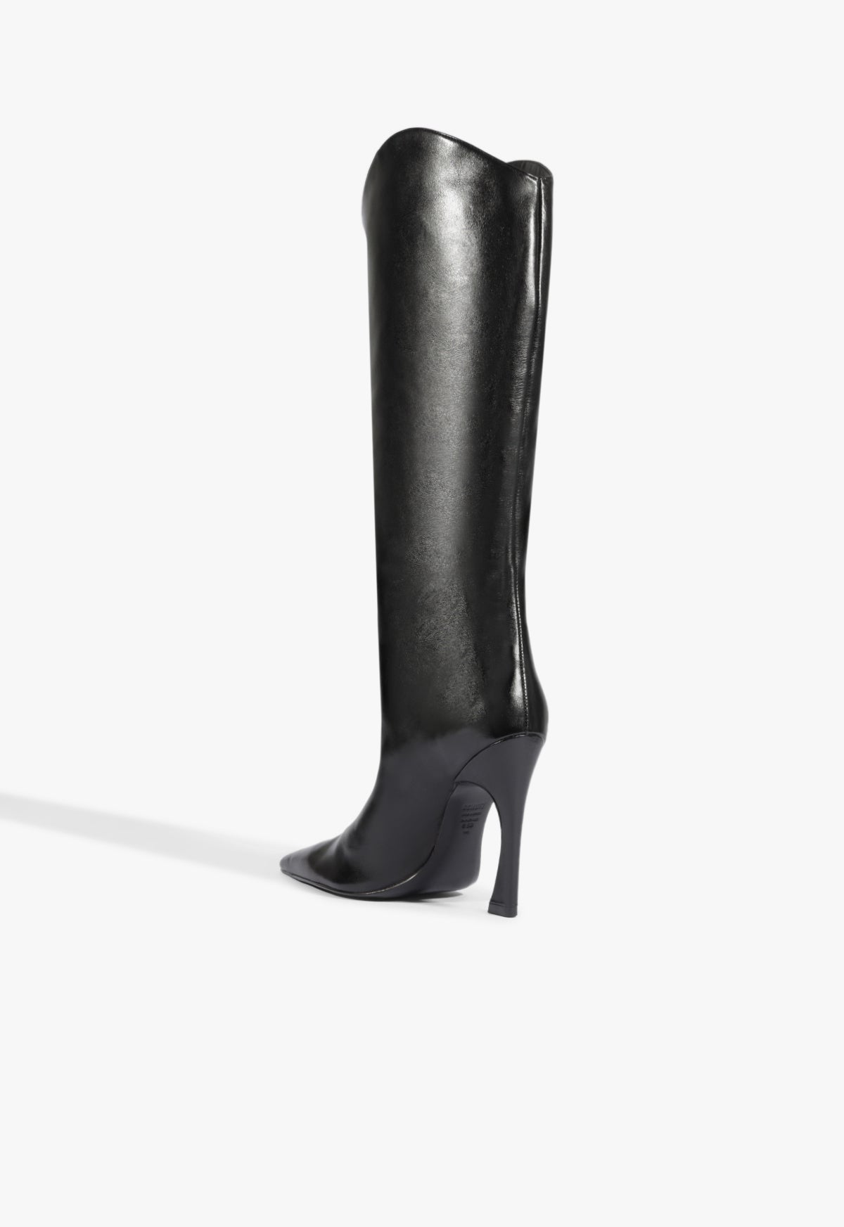 Schutz Maryann Up Curve Leather Boot