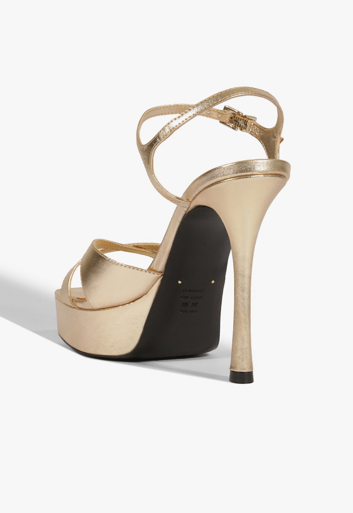 Schutz Maxine Metallic Sandal