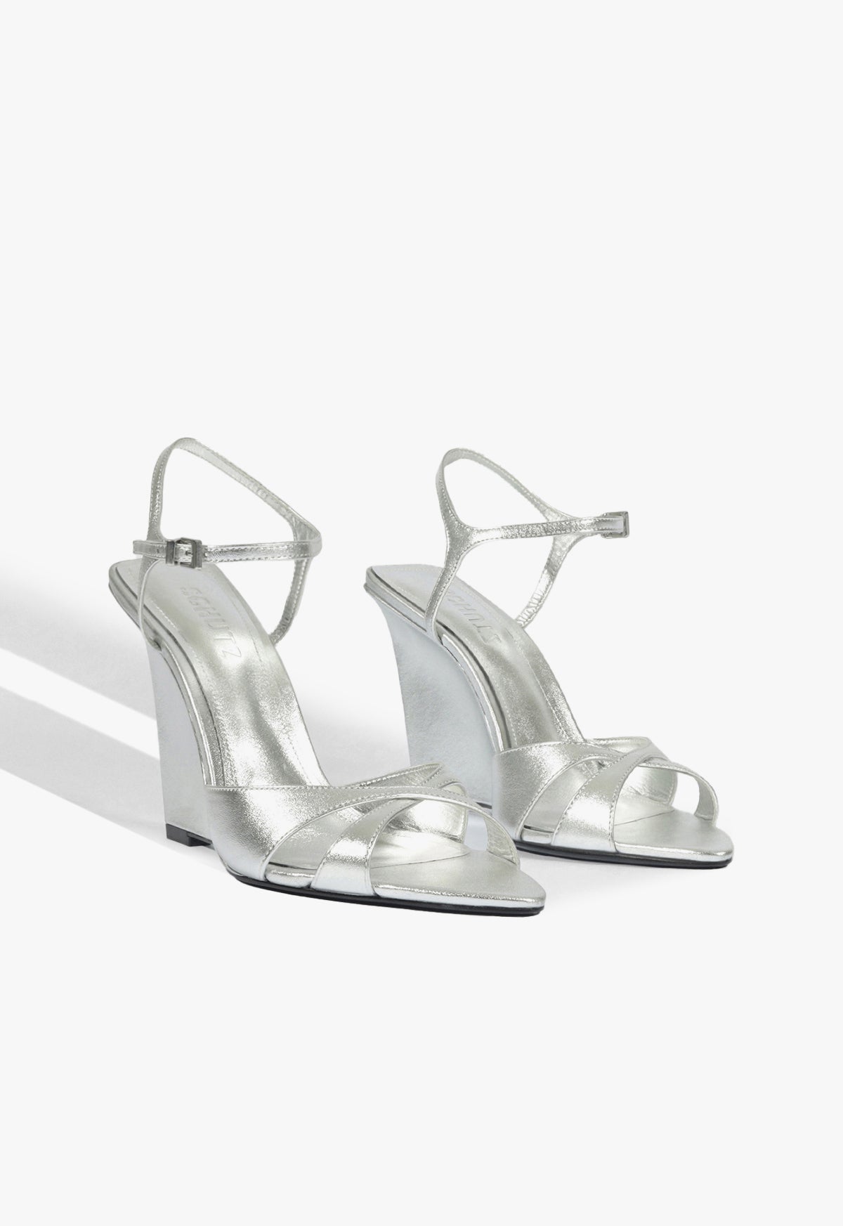 Schutz Maxine Metallic Sandal