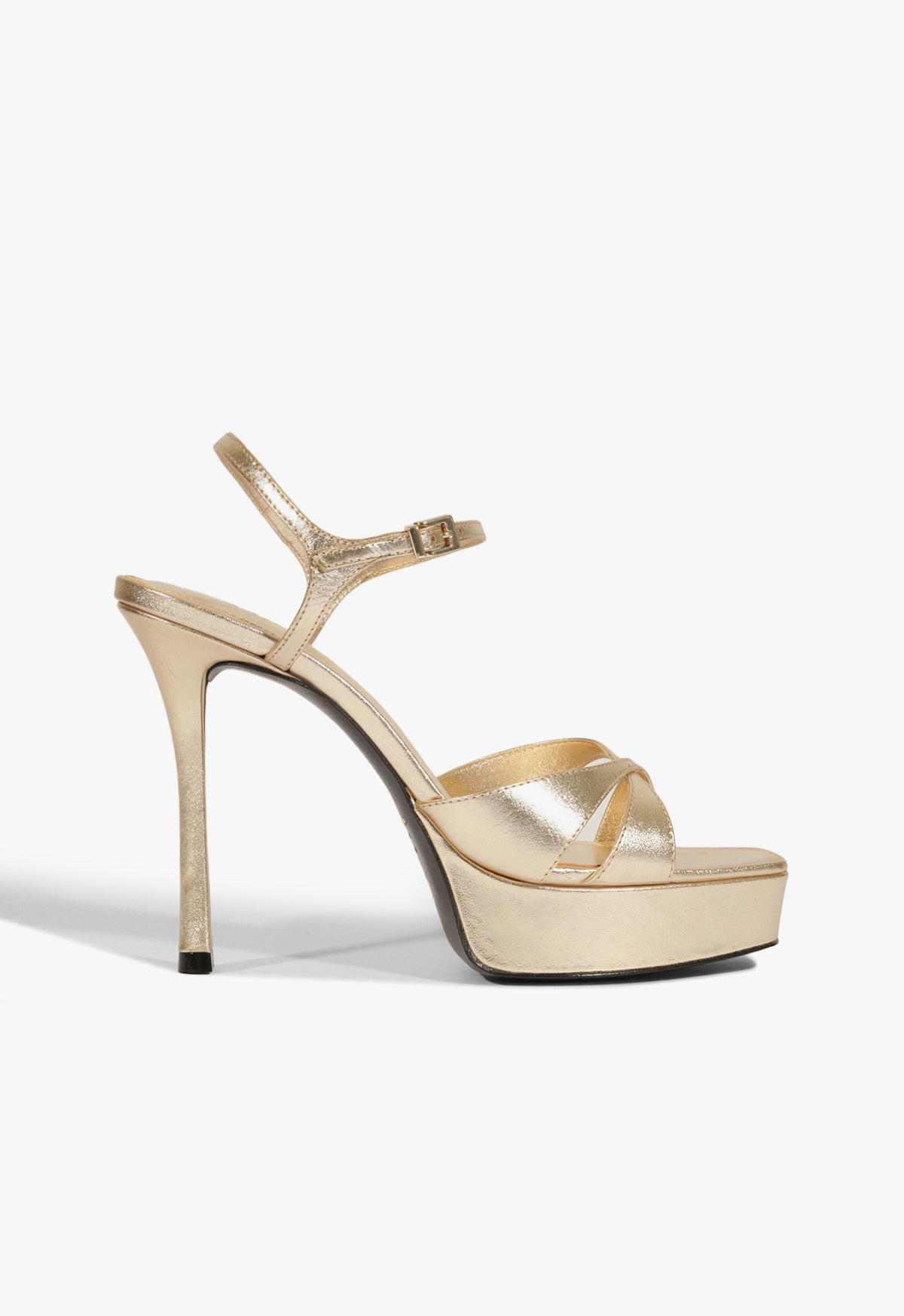 schutz Maxine Metallic Sandal