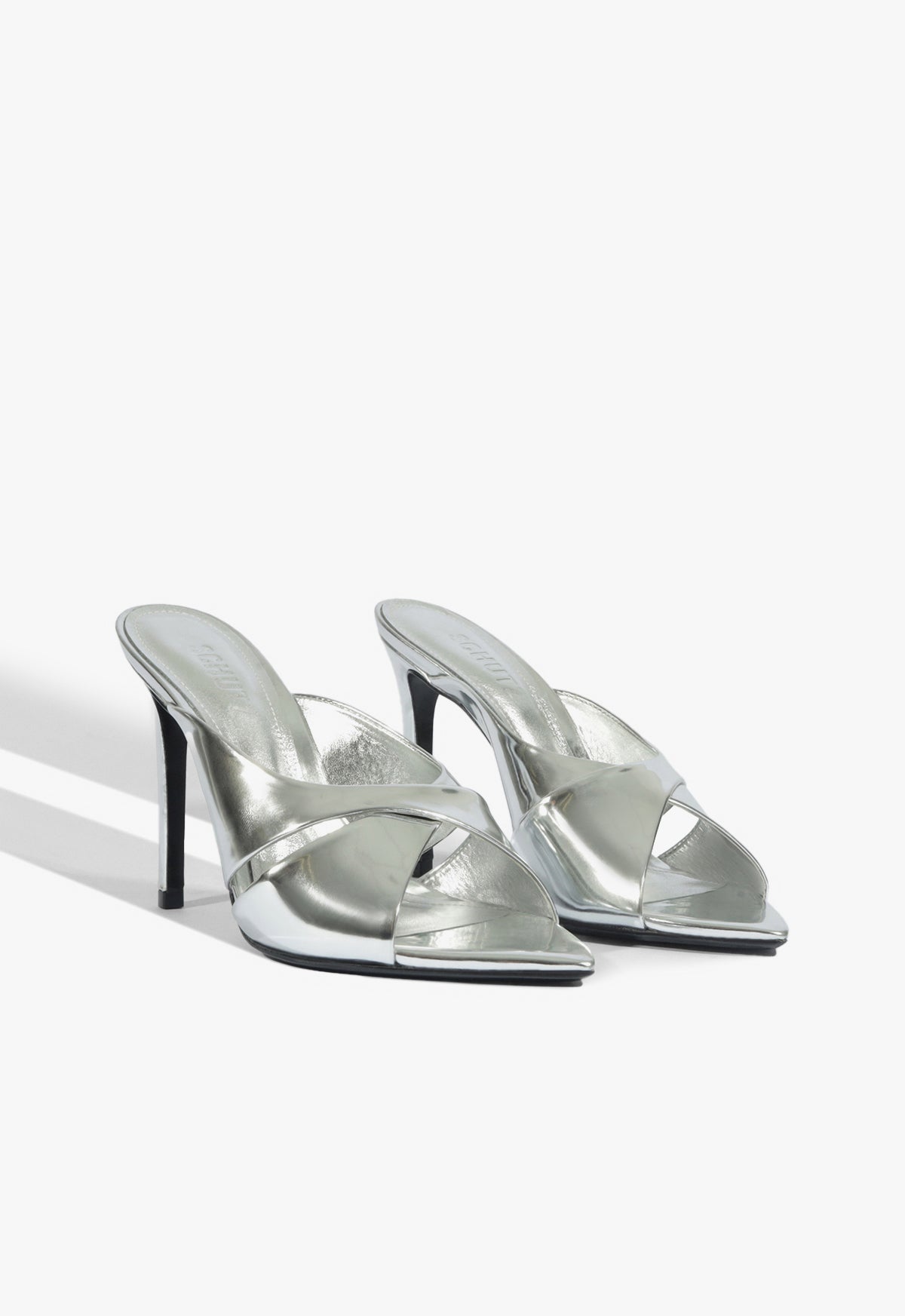 Schutz Maxine Mule Metallic Sandal