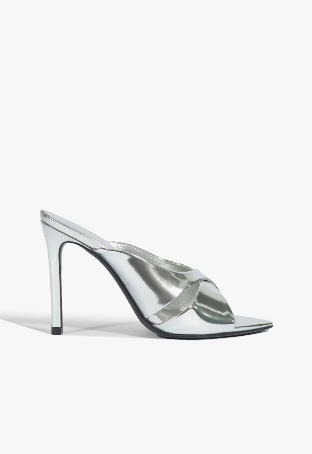 schutz Maxine Mule Metallic Sandal