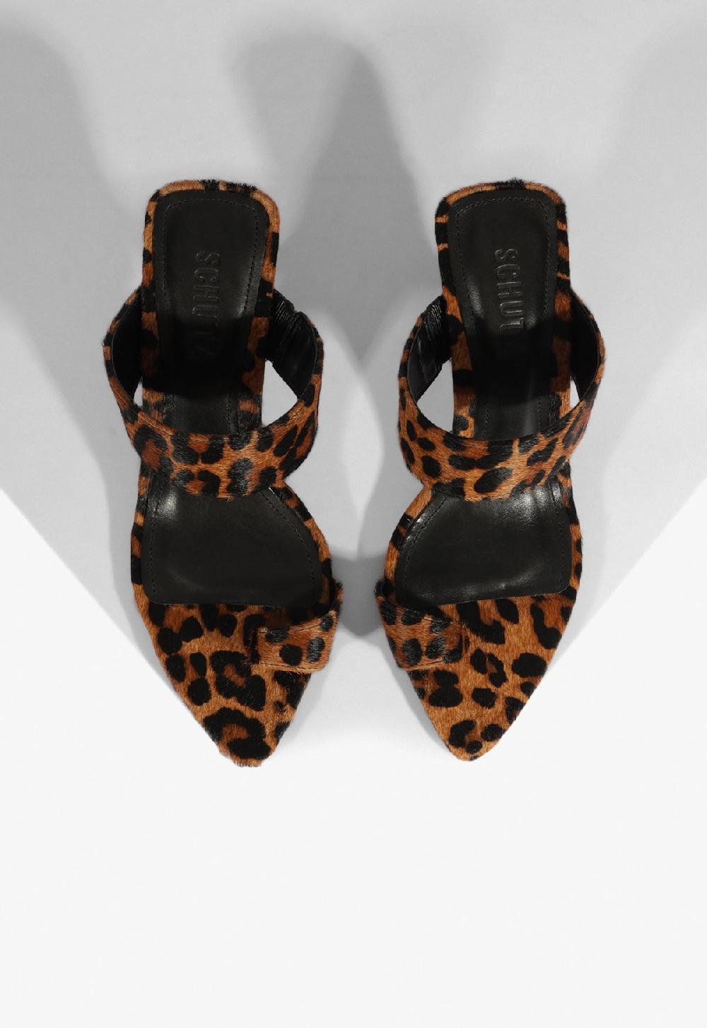 Schutz Melina Hair Calf Sandal