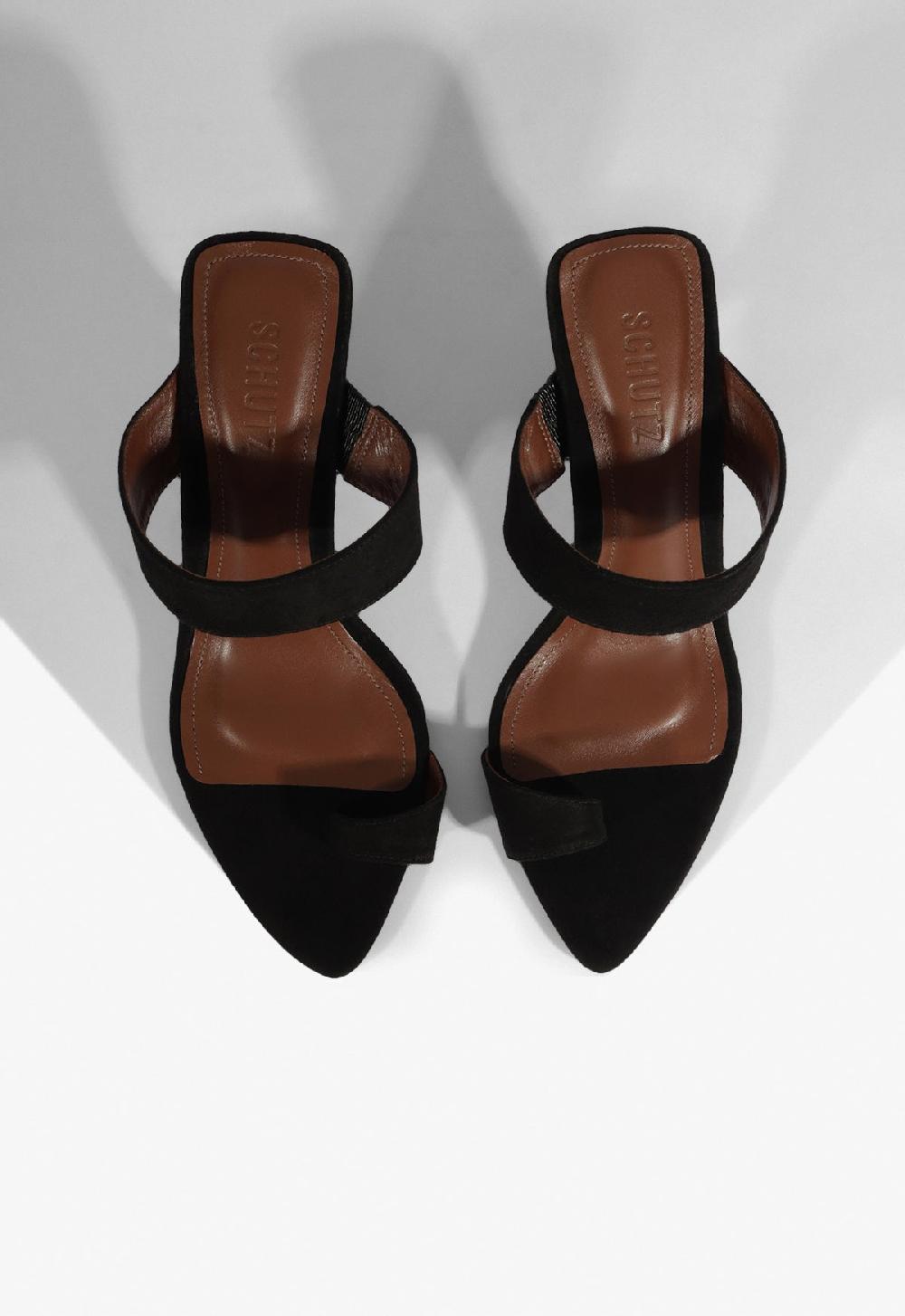 Schutz Melina Suede Sandal