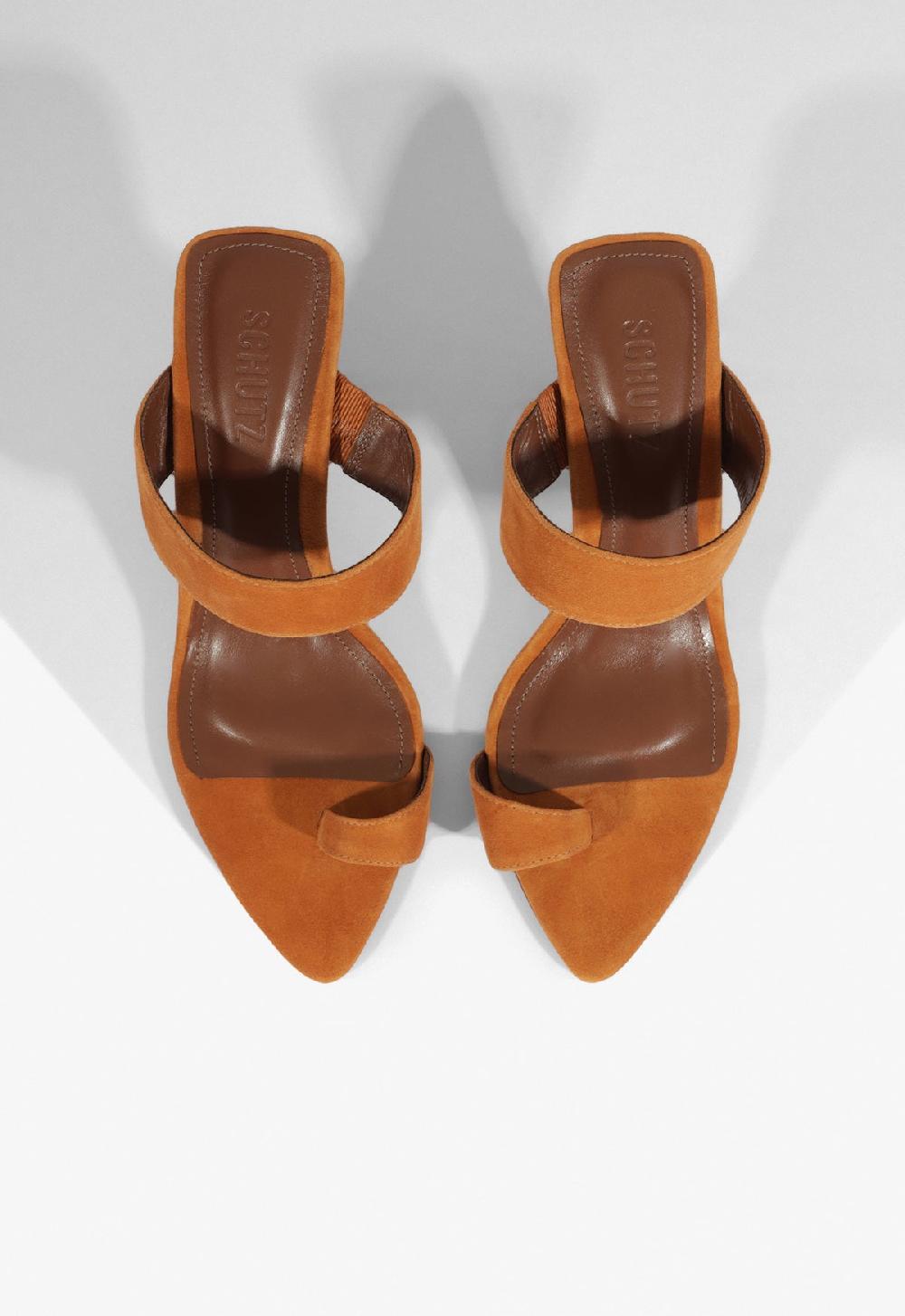 Schutz Melina Suede Sandal