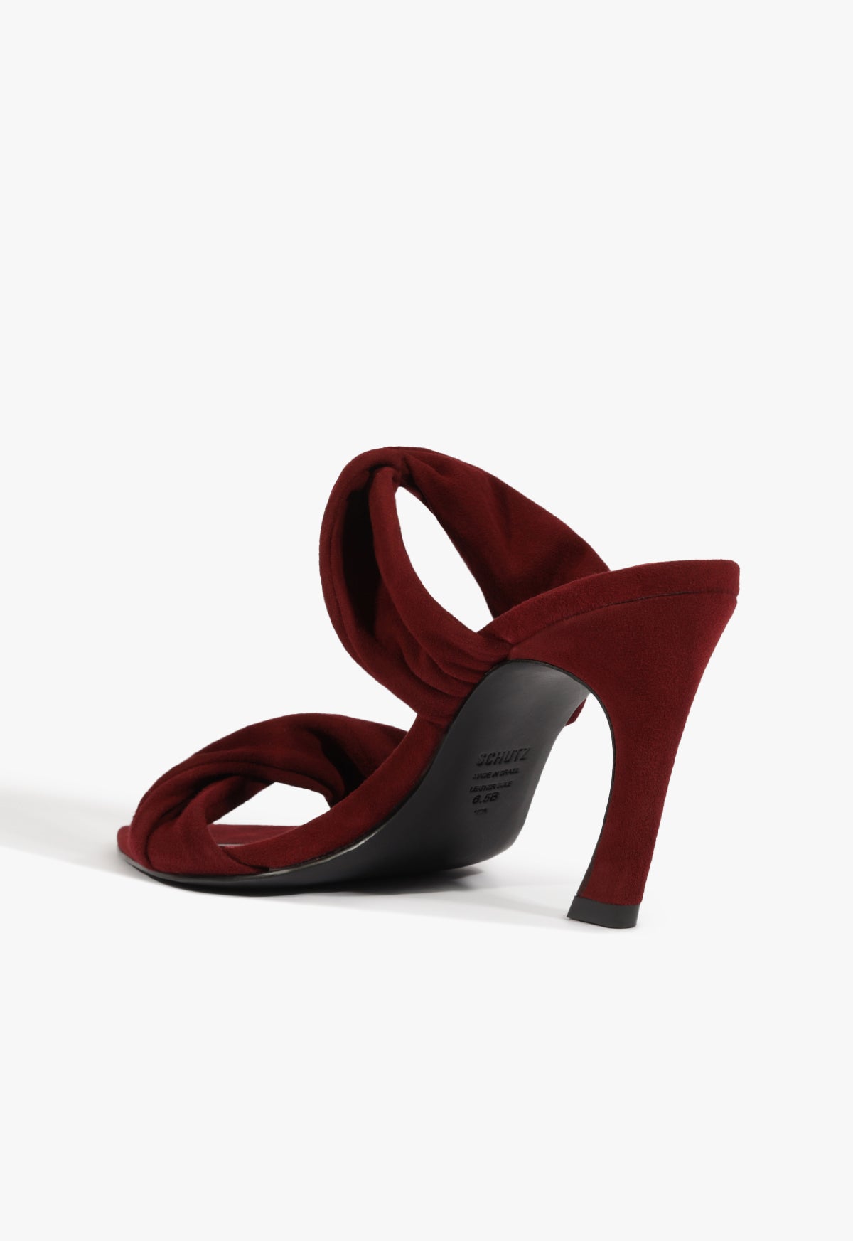 Schutz Meline Mule Suede Sandal