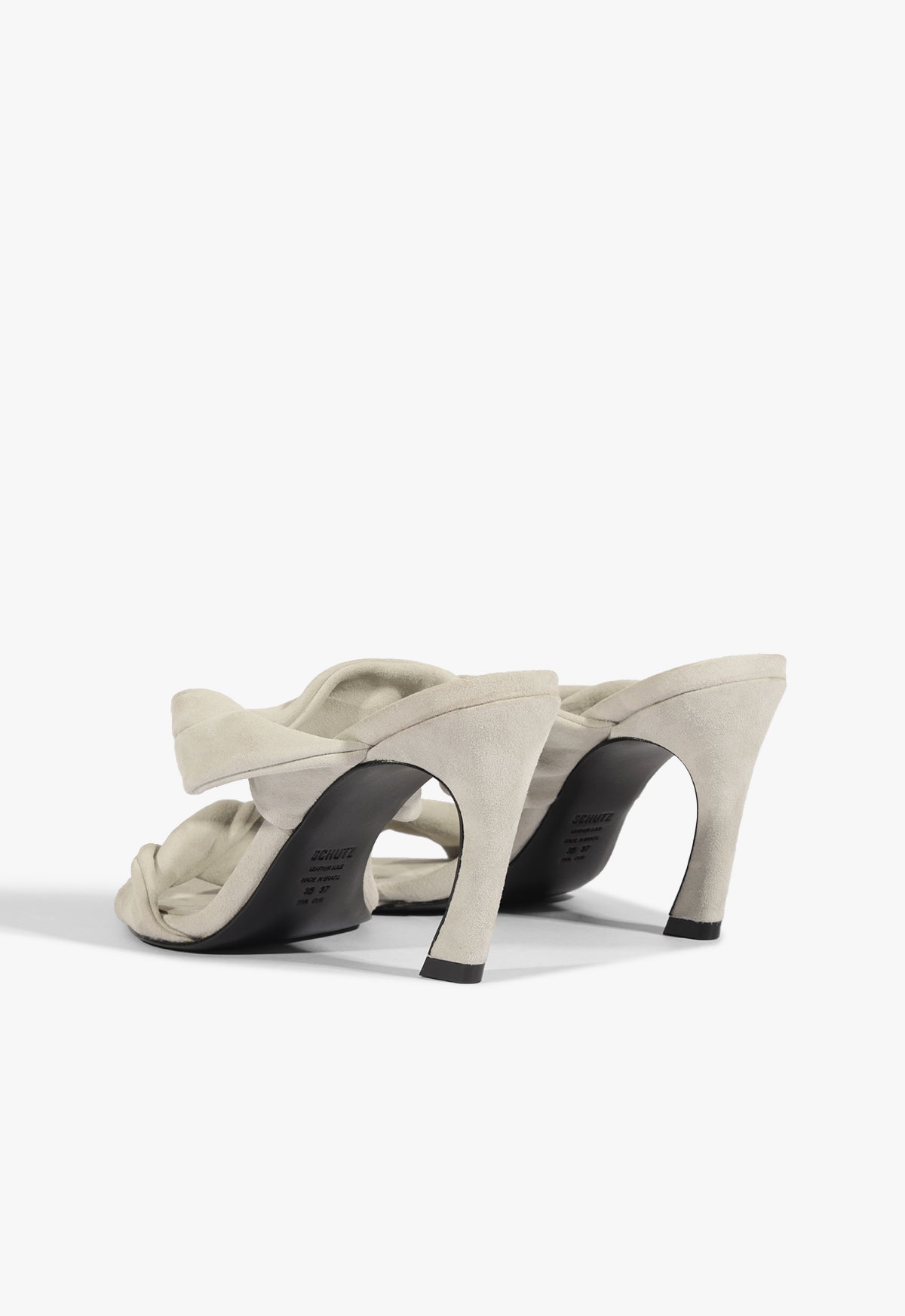 Schutz Meline Mule Suede Sandal