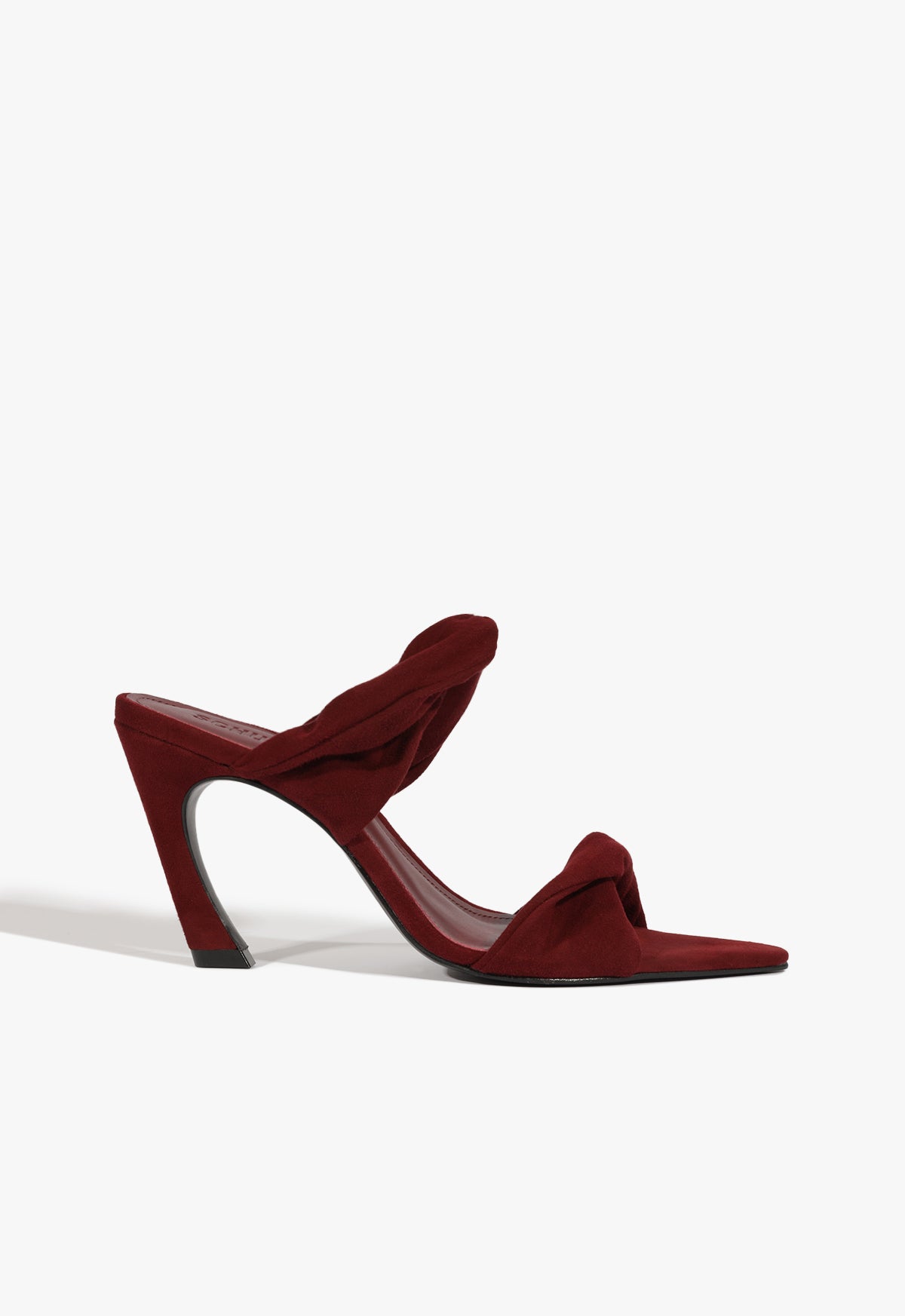 schutz Meline Mule Suede Sandal