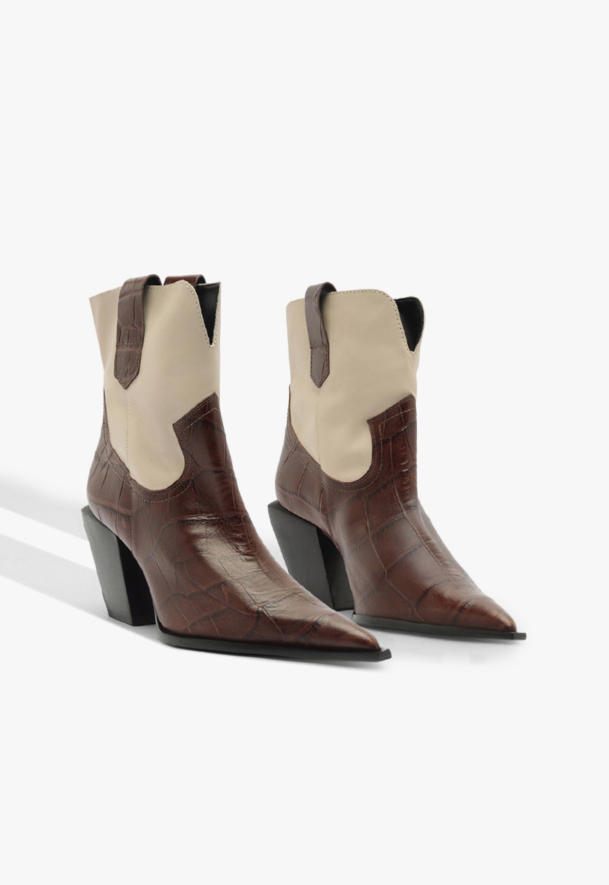 Schutz Memphis Croc Bootie