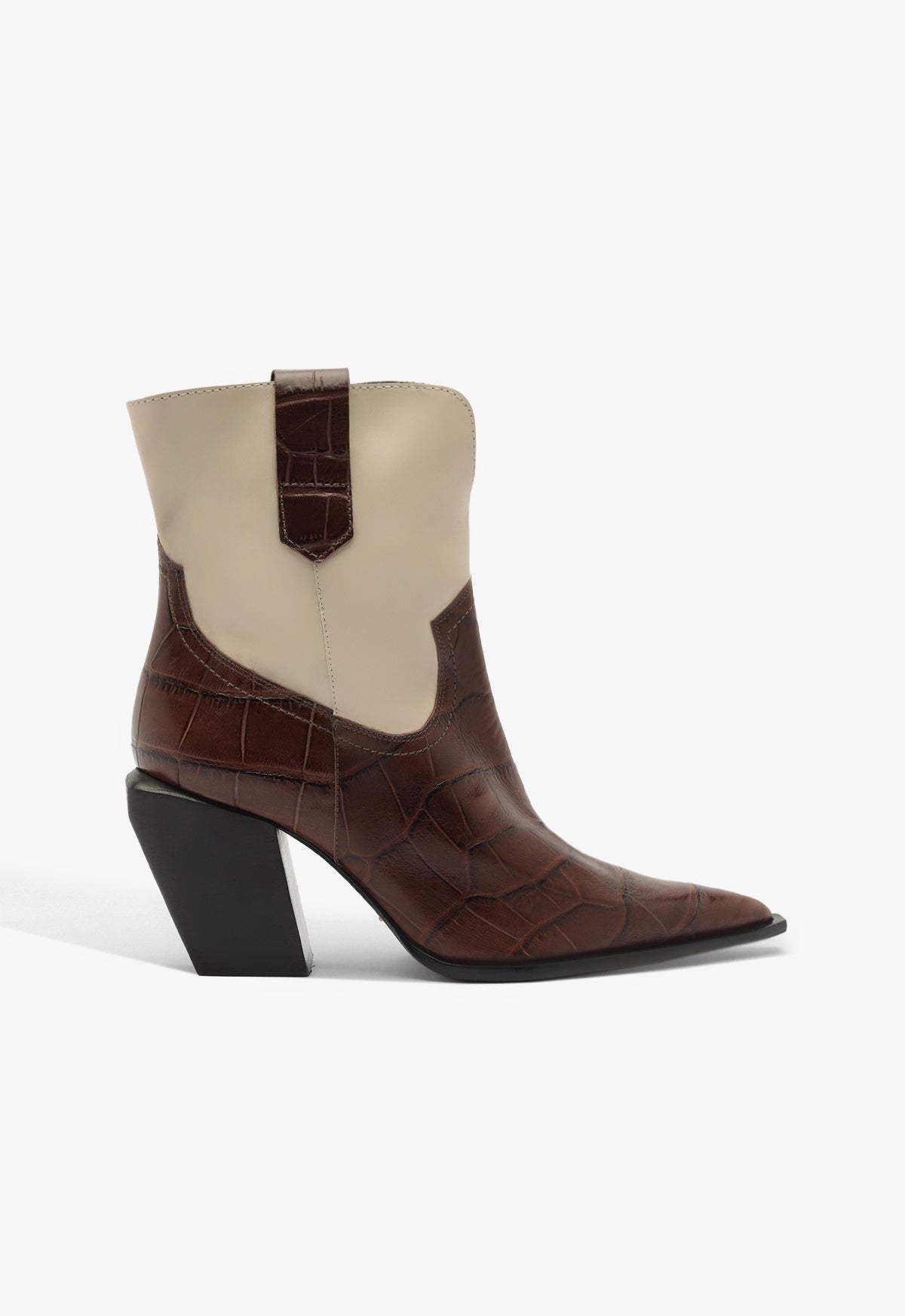 schutz Memphis Croc Bootie