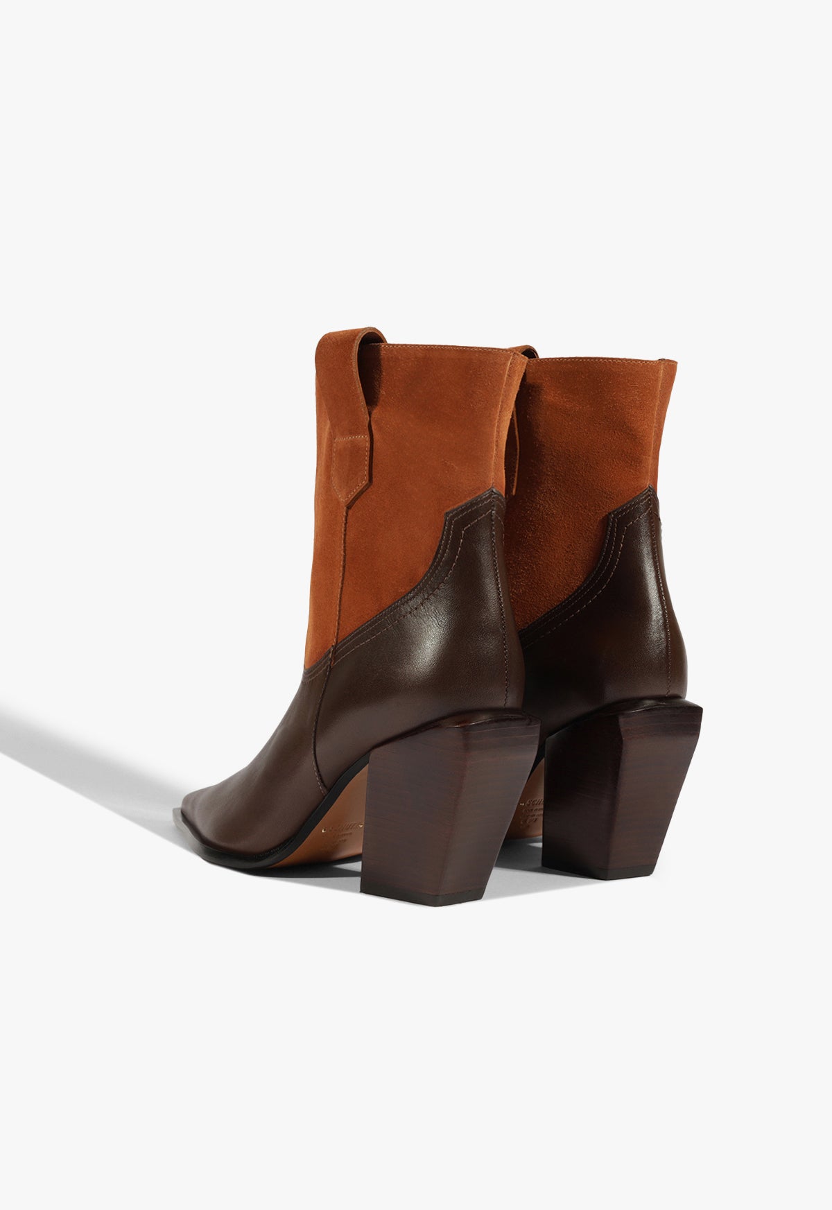 Schutz Memphis Leather Bootie