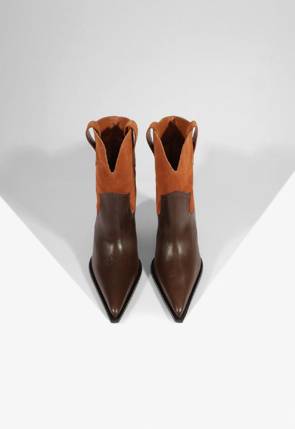 Schutz Memphis Leather Bootie