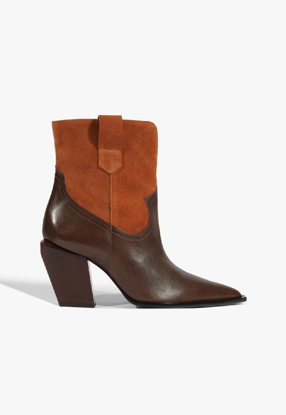 schutz Memphis Leather Bootie