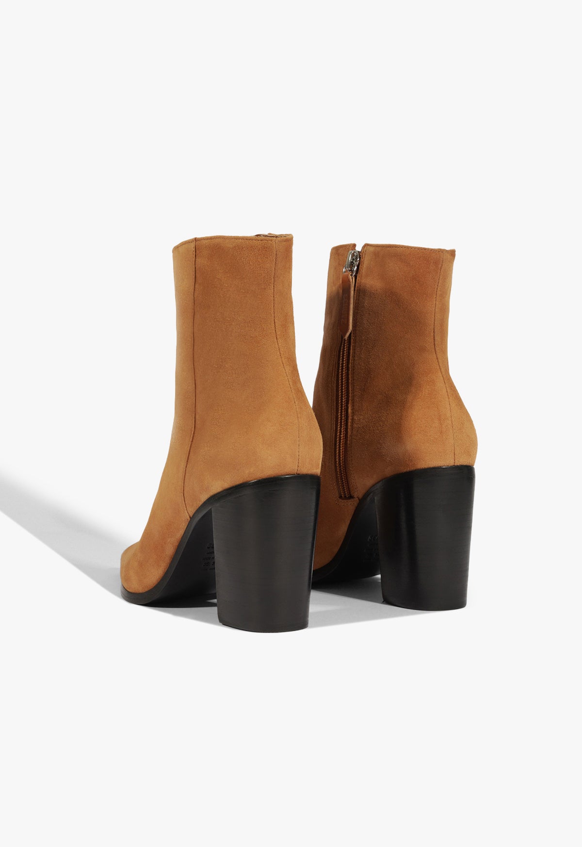 Schutz Mikki Block Suede Bootie
