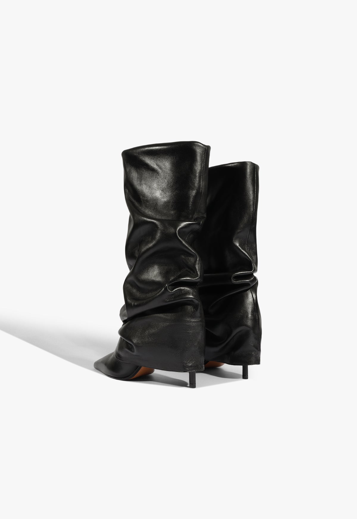 Schutz Mikki Cloak Leather Bootie