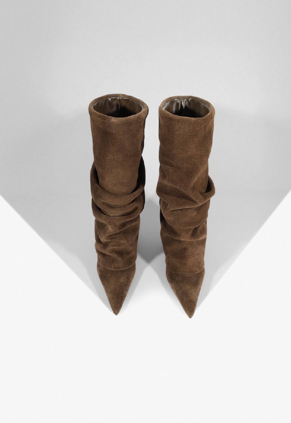 Schutz Mikki Cloak Suede Bootie