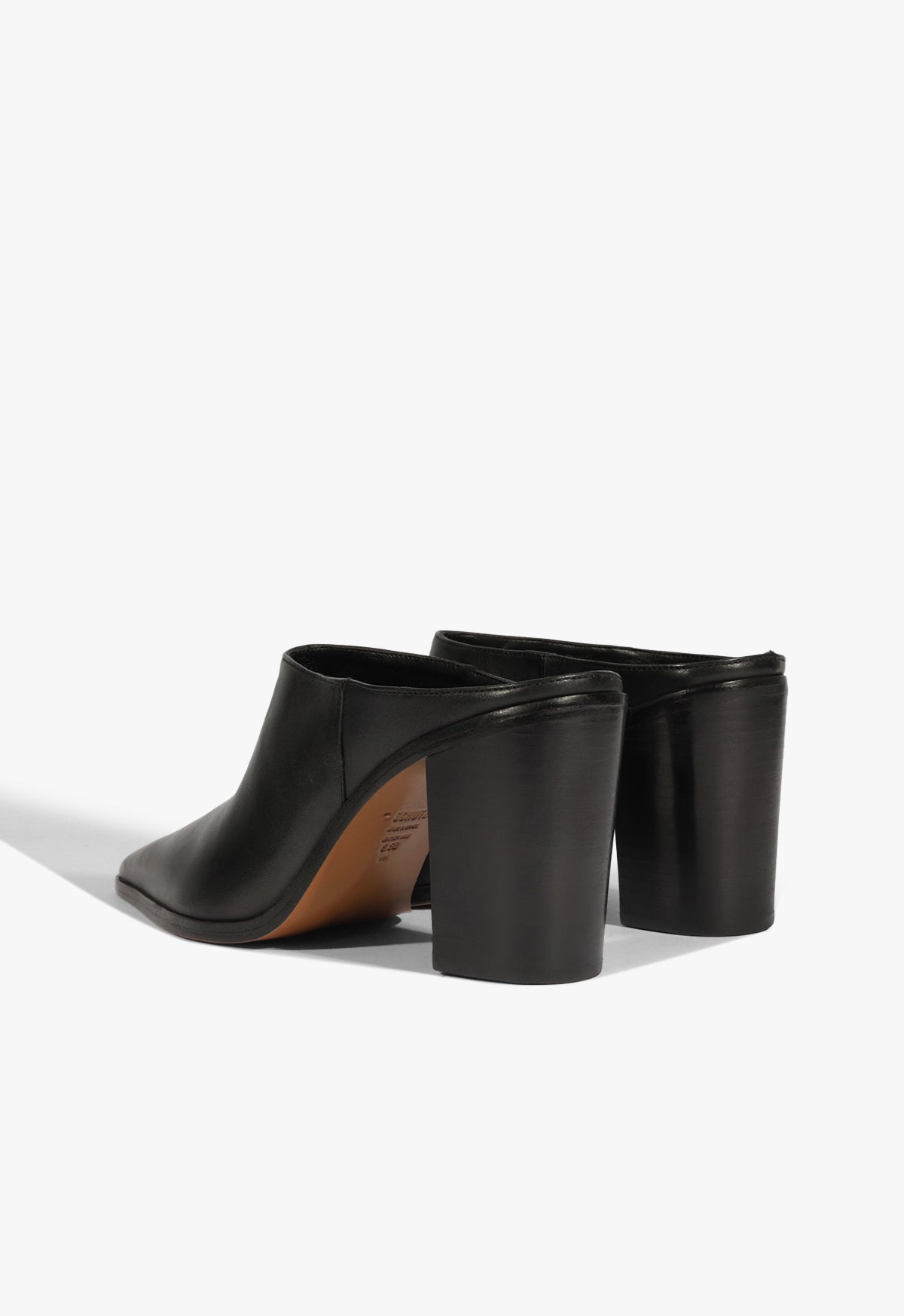 Schutz Mikki Mule Leather Pump