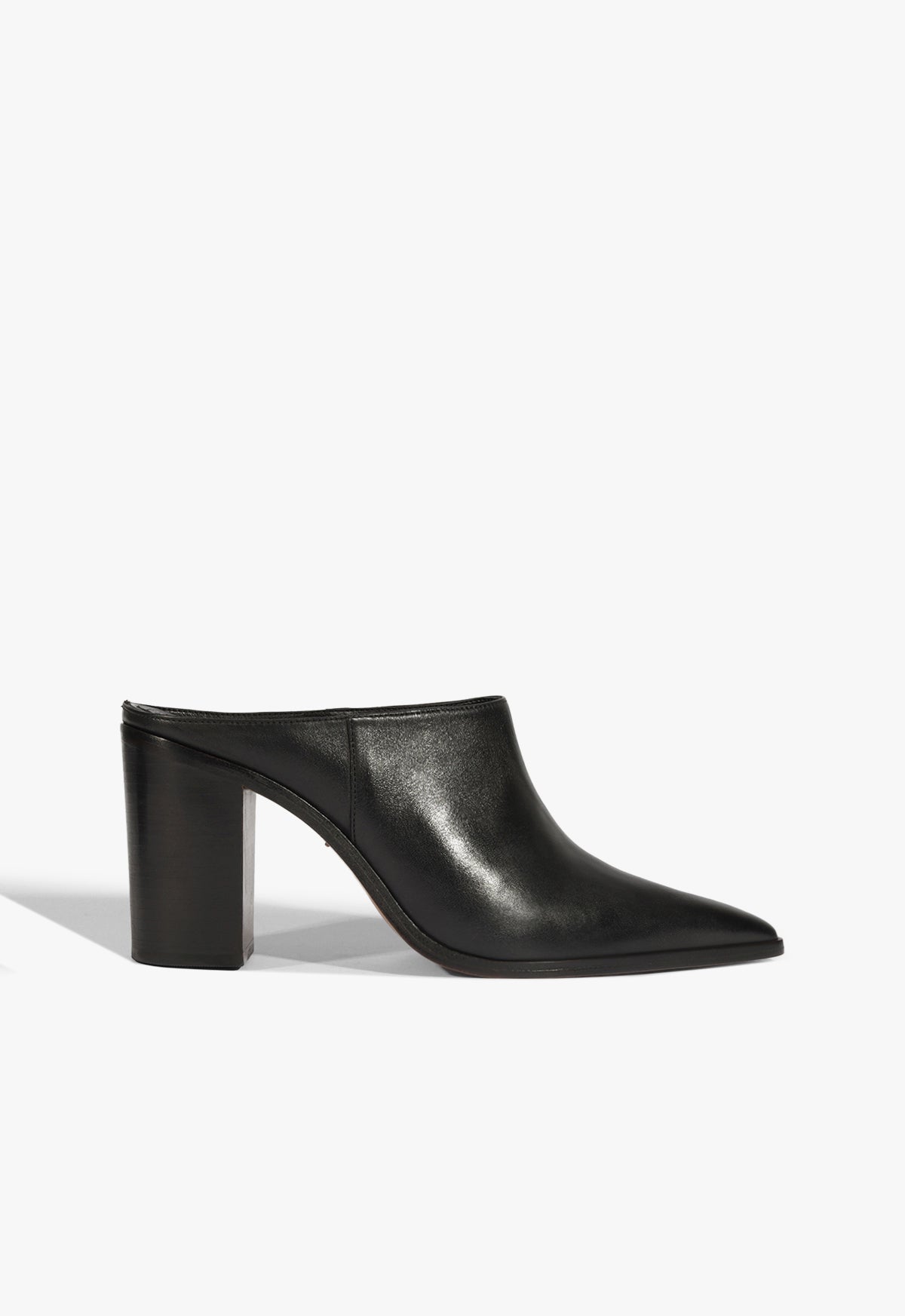 schutz Mikki Mule Leather Pump