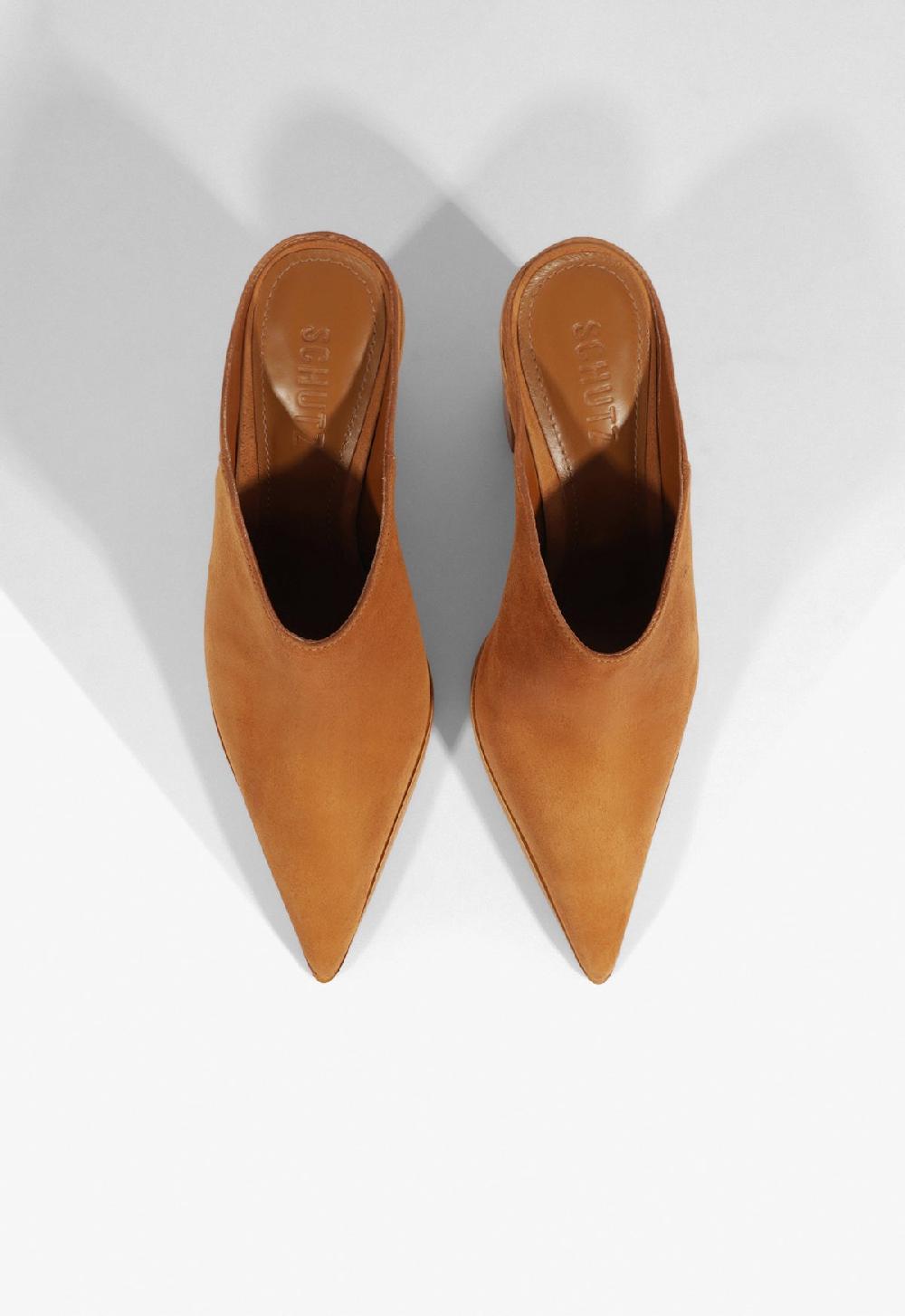 Schutz Mikki Mule Suede Pump