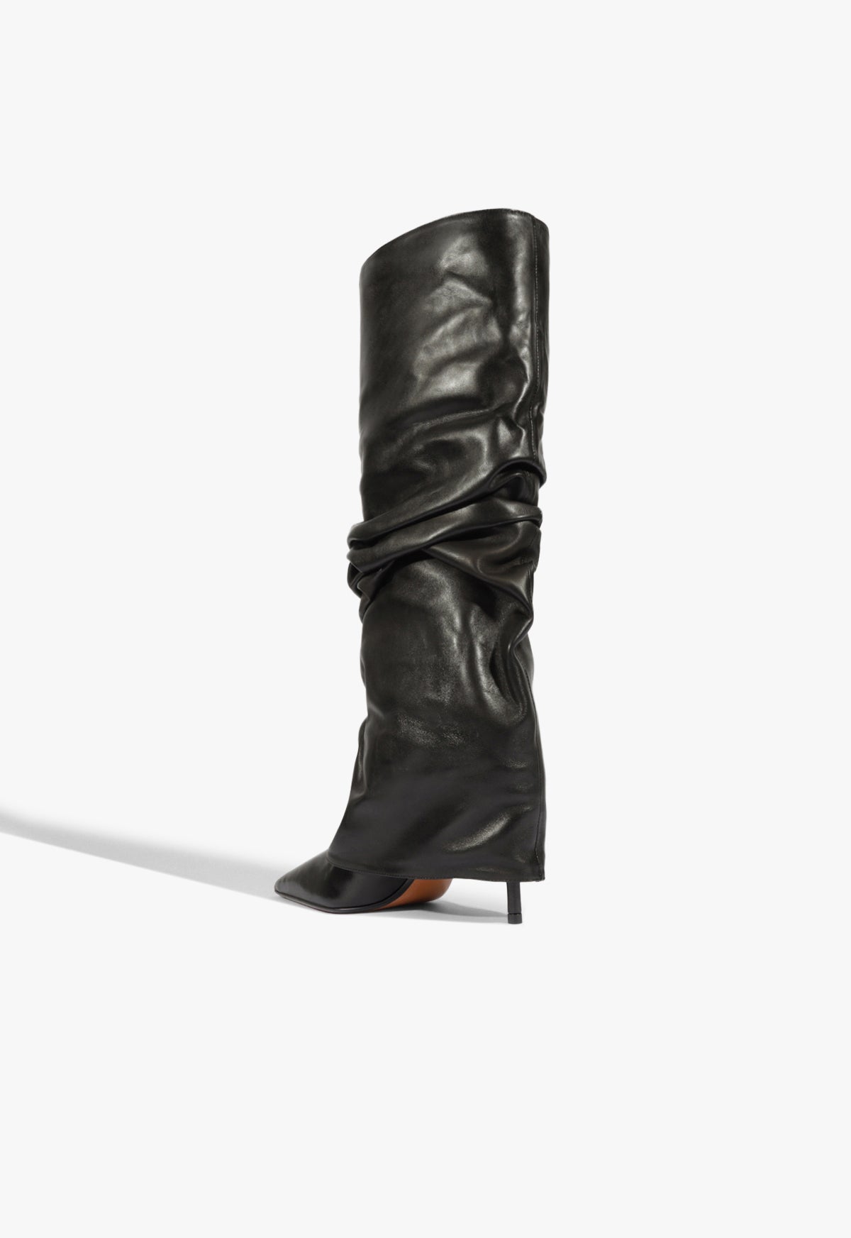 Schutz Mikki Up Cloak Leather Boot