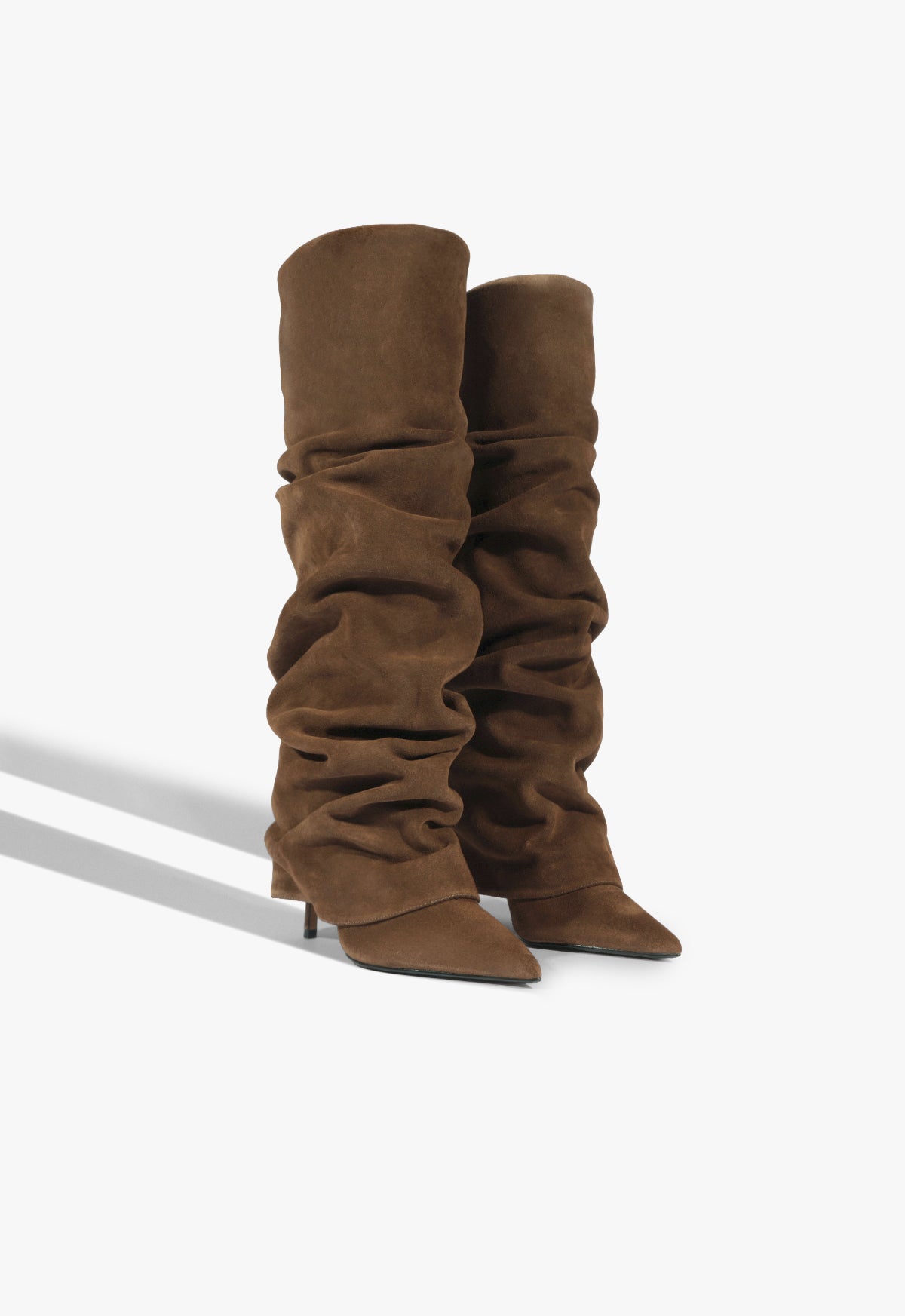 Schutz Mikki Up Cloak Suede Boot