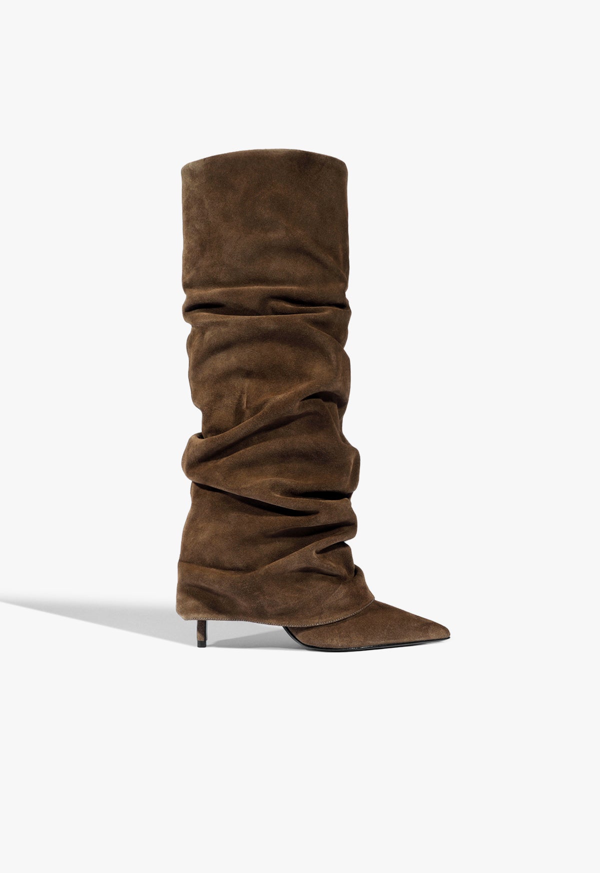 schutz Mikki Up Cloak Suede Boot