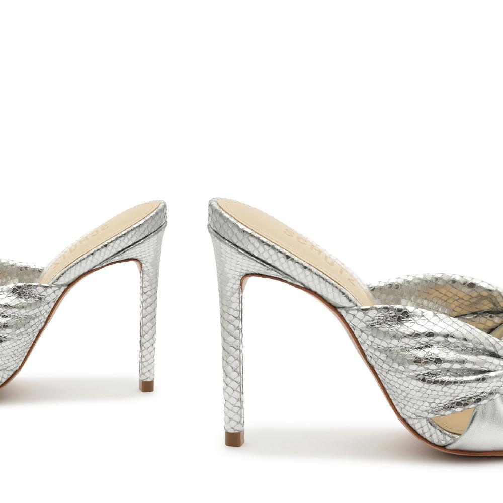 Schutz Mindy Metallic Sandal