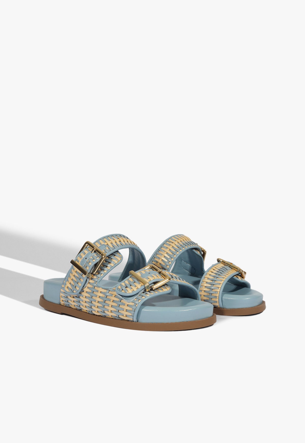 Schutz Naomi Blue Sporty Sandal