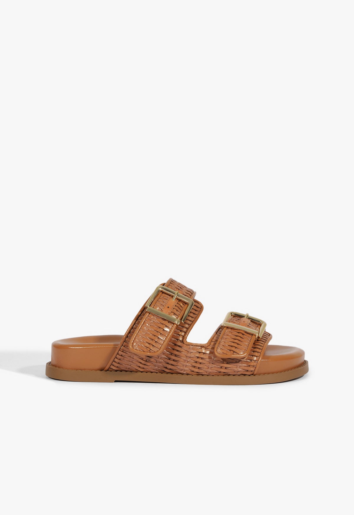 schutz Naomi Brown Sporty Sandal
