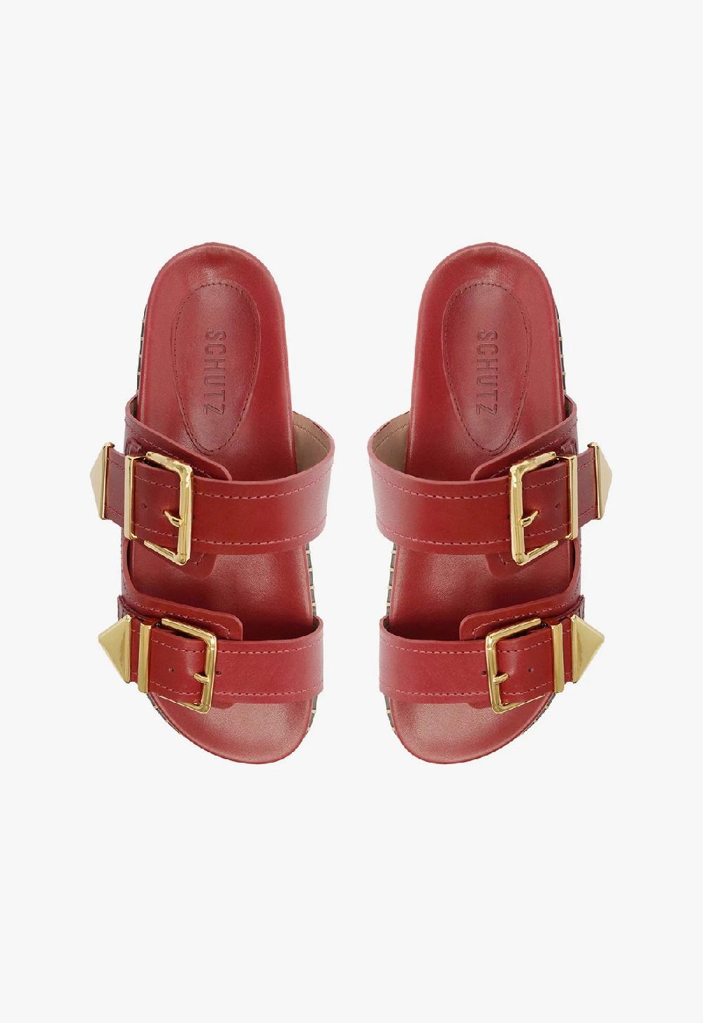 Schutz Naomi Sporty Leather Sandal