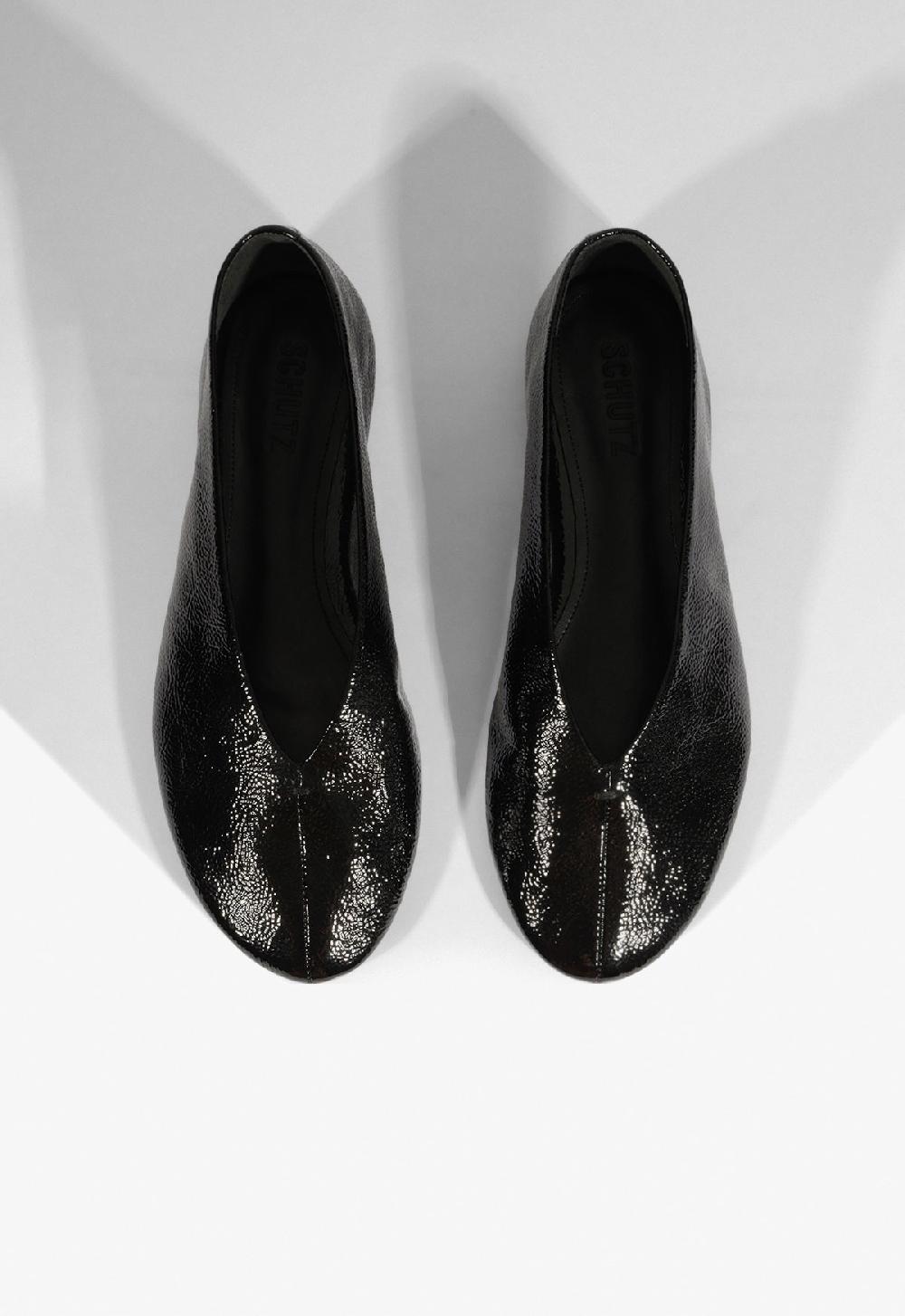 Schutz Noelle Patent Leather Flat